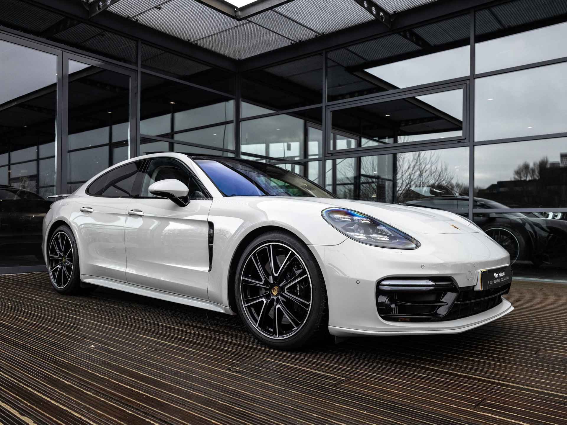 Porsche Panamera 4.0 Turbo S E-Hybrid | SPORTDESIGN | SPORTCHRONO | KRIJTGRIJS | BURMESTER | MASSAGE V EN A | STOELVENTILATIE V EN A | KERAMISCHE REMMEN | SOFTCLOSE | 1E EIG | NL AUTO | - 4/53