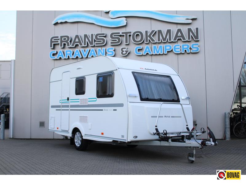 Adria Aviva 390 PS Voortent Fietsendrager