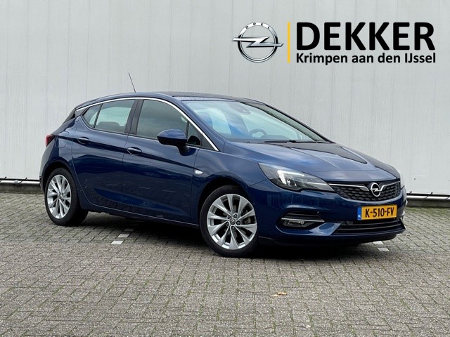 Opel Astra 1.2 Turbo Elegance met Navi/Camera, 17inch, Dodehoek, AGR bij viaBOVAG.nl