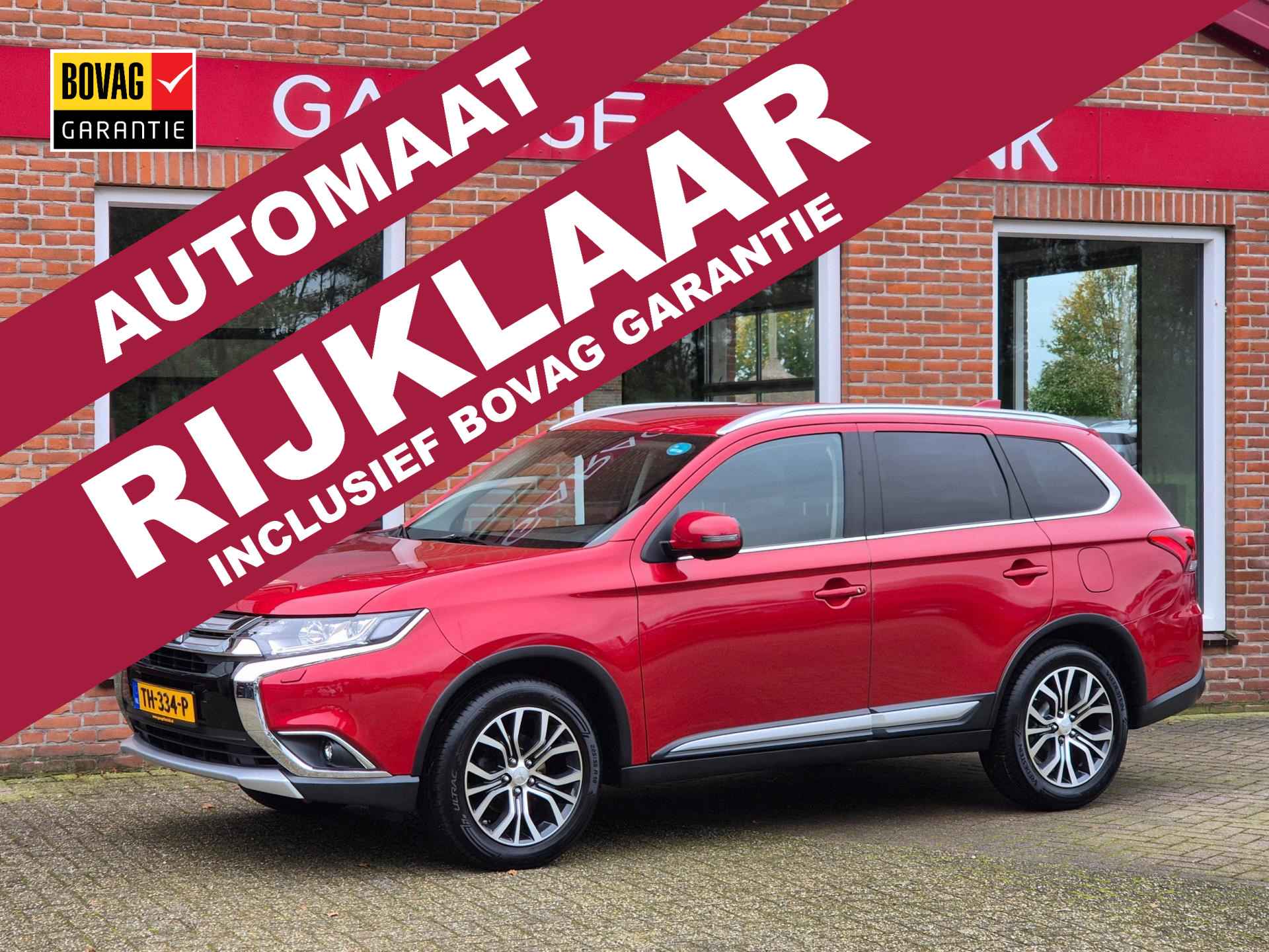 Mitsubishi Outlander 2.0 Connect Pro 150PK 5drs AUTOMAAT clima, cruise, navi, carplay, keyless, led, trekhaak RIJKLAAR - 1/20