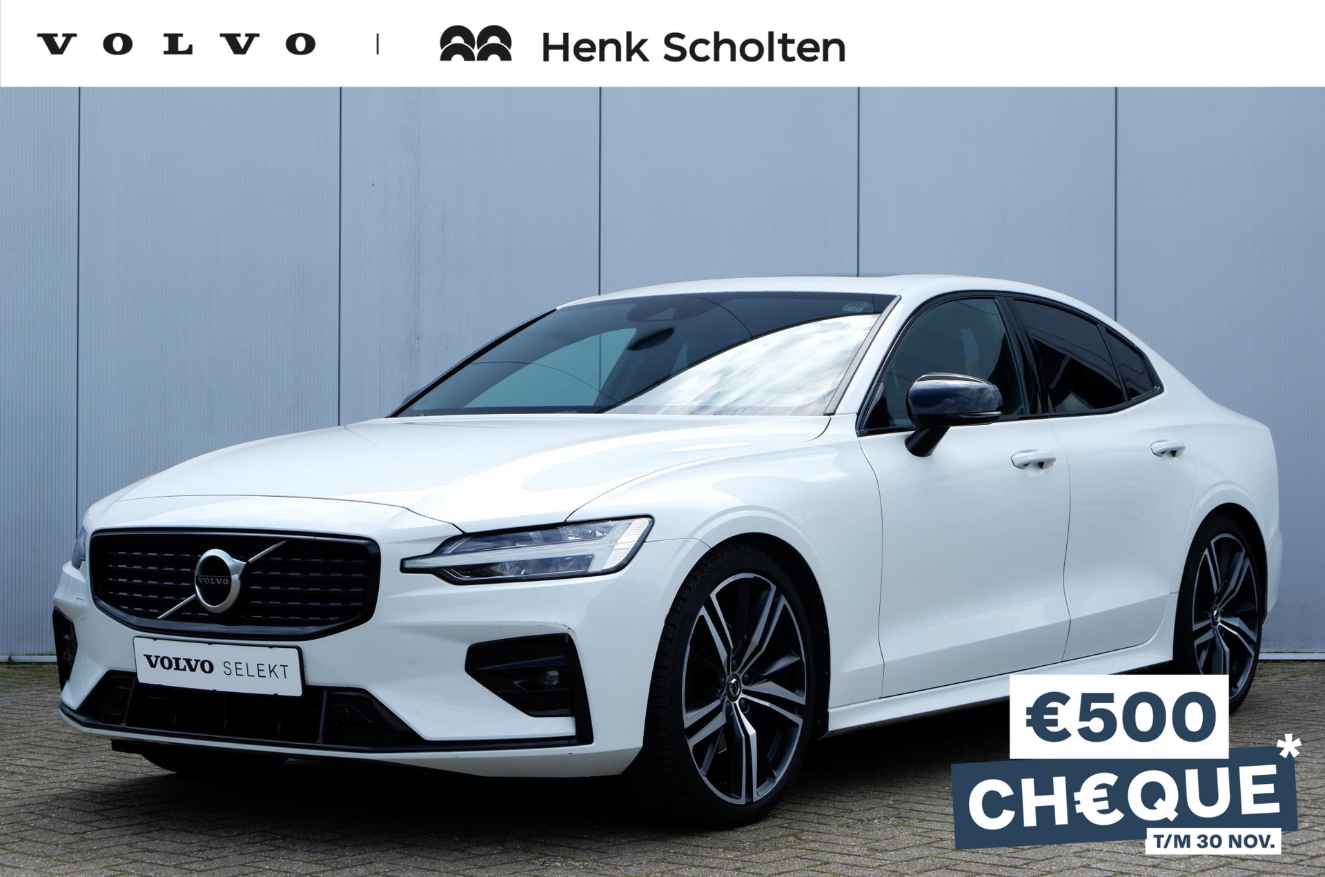 Volvo S60 B3 AUT8 163PK R-Design, Verwarmbare Voorstoelen, Panoramadak, Adaptieve Cruise Control, Dodehoekdetectie Met Correctie, Achteruitrijcamera, Parkeersensoren, Verwarmbaar Stuurwiel, Apple Carplay/Android Auto, Rijstrooksensor Met Correctie, LED Koplampen, Draadloze Telefoonlader, 19" Lichtmetalen Velgen