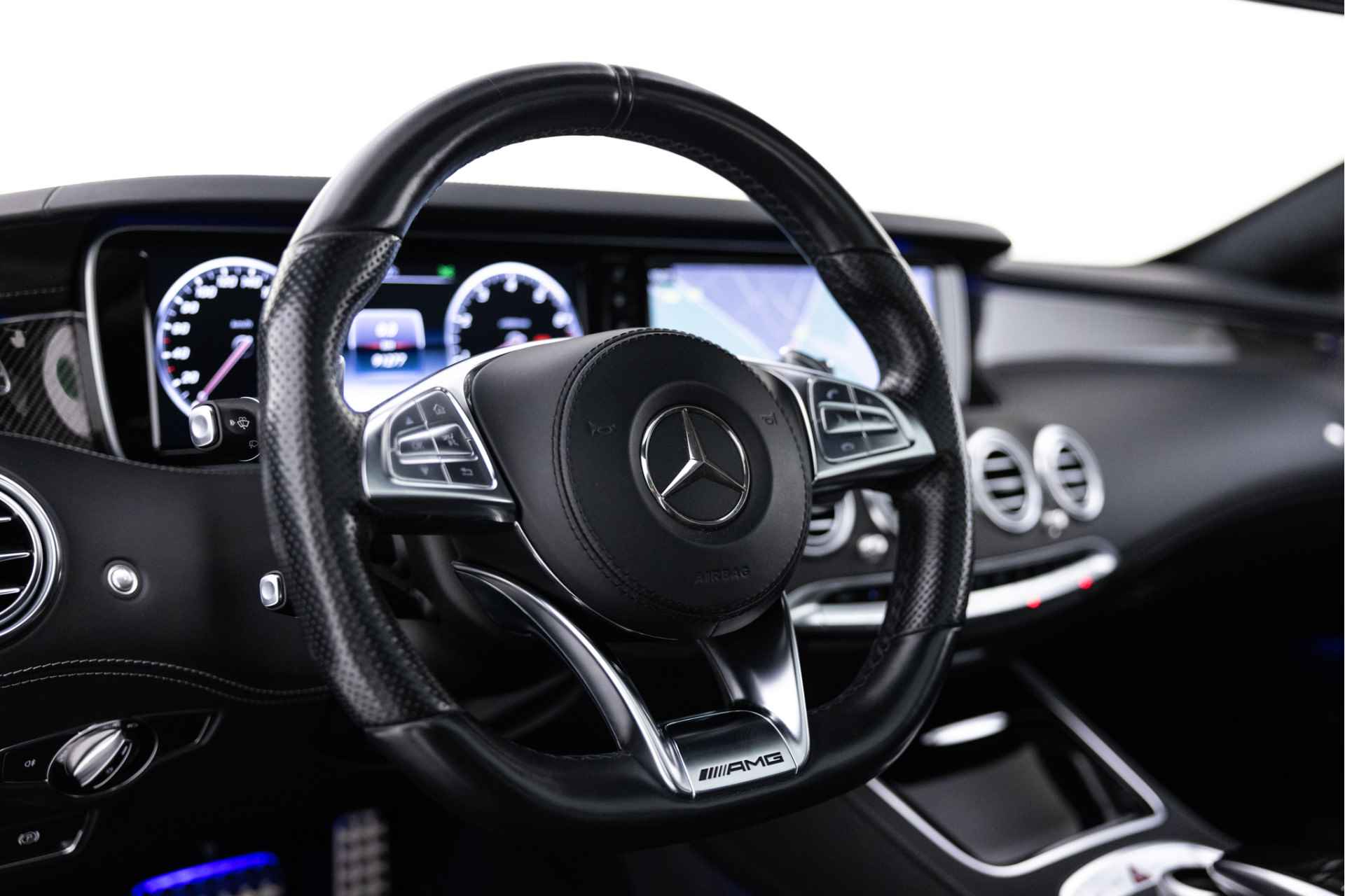Mercedes-Benz S-Klasse Coupé 500 4Matic | AMG | Designo Mat | Carbon | Stoelventilatie | Exclusief Leder - 8/47