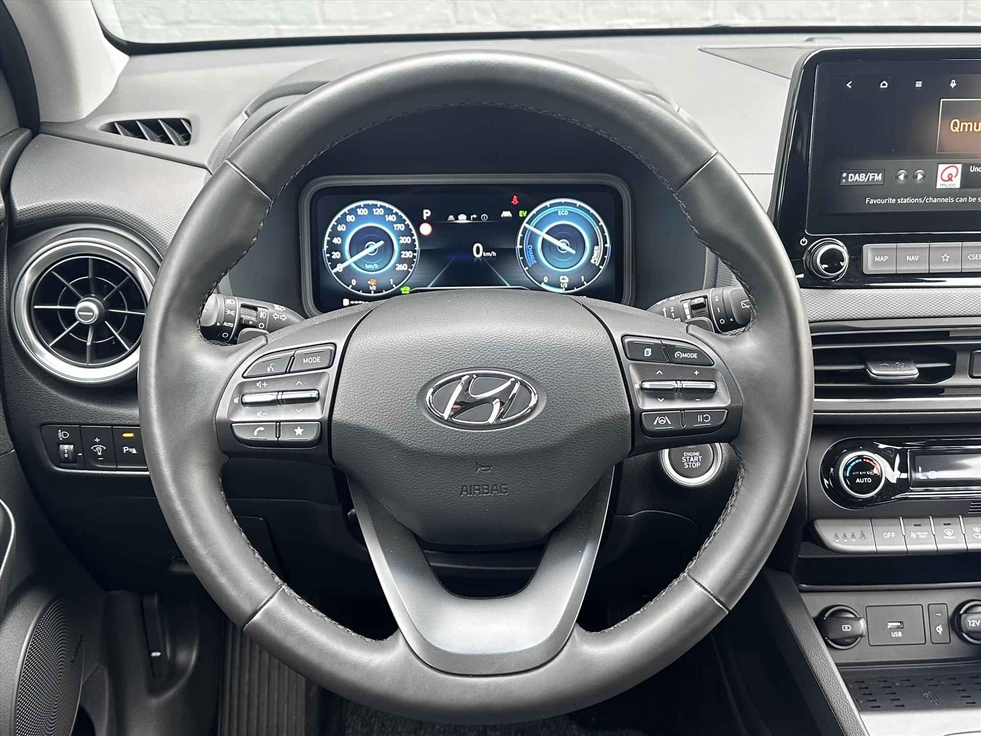 Hyundai Kona 1.6 GDI HEV 141pk DCT Fashion Dynamic Pakket| Stoelverwarming | 18 inch LMV | LED - 18/37