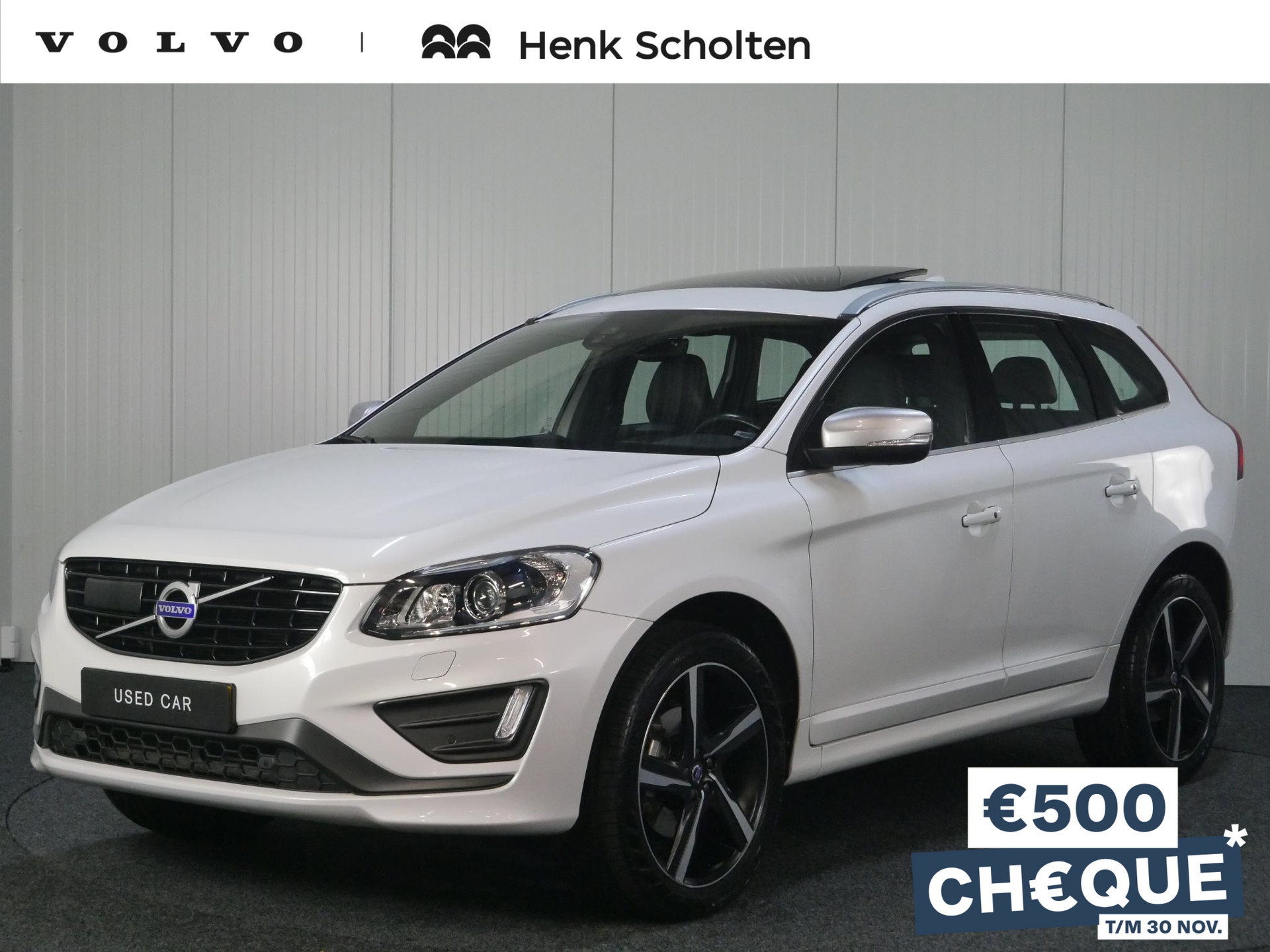 Volvo XC60 T5 245PK AUT8 R-Design, Panorama-dak, Cruise control adaptief, Parkeersensor achter/ voor, Regensensor, Dodehoek detectie, Koplampen adaptief, Stuurwiel verwarmd, DAB+, Elektrisch bedienbare achterklep, Elektrisch verstelb. voorstoelen.