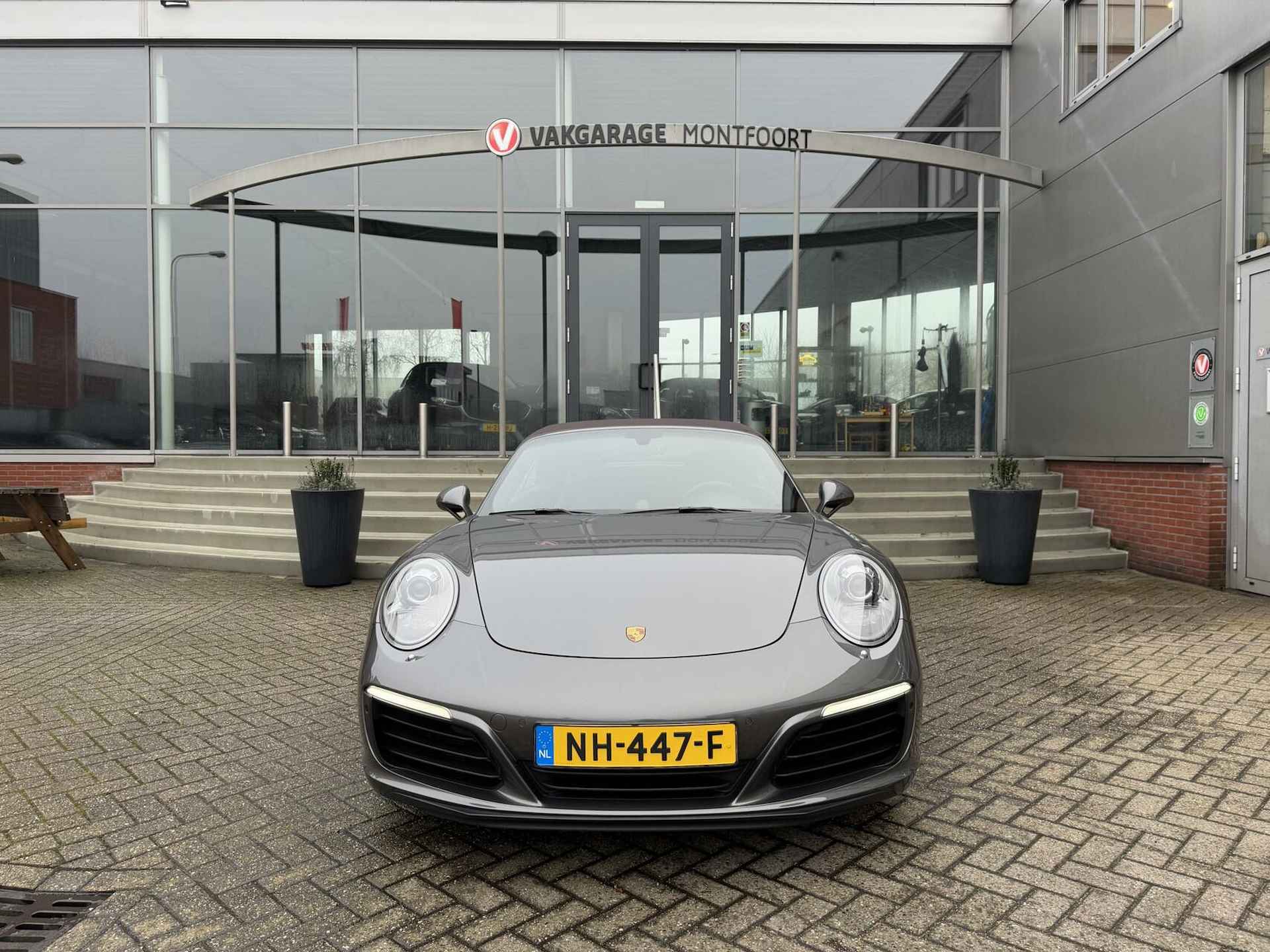 Porsche 911 Cabrio 3.0 Carrera 4 Carbio|Sport Chrono|Bose|470 PK|NL Auto|Dealer onderhouden|Camera|Leder|Memory stoelen - 5/39