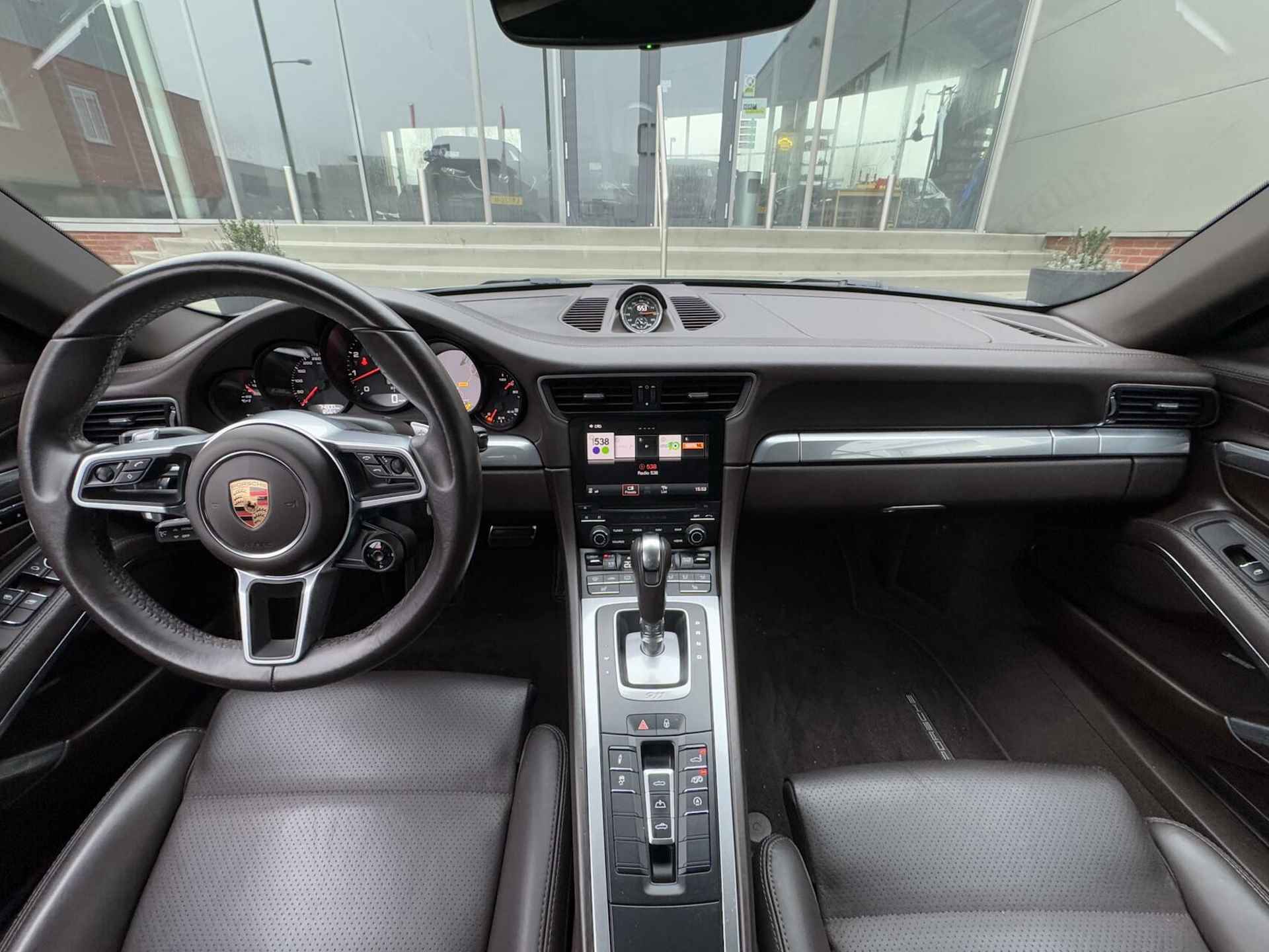 Porsche 911 Cabrio 3.0 Carrera 4 Carbio|Sport Chrono|Bose|470 PK|NL Auto|Dealer onderhouden|Camera|Leder|Memory stoelen - 15/39