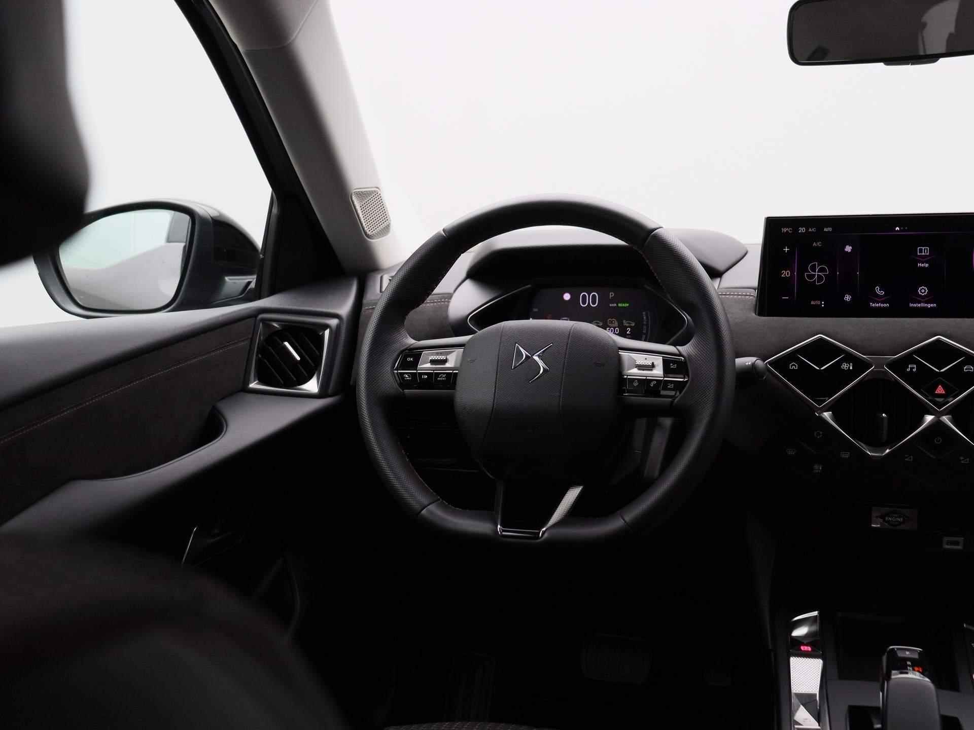 DS 3 E-Tense Performance Line 54 kWh | Half-Leder | Navigatie | Climate control - 12/42