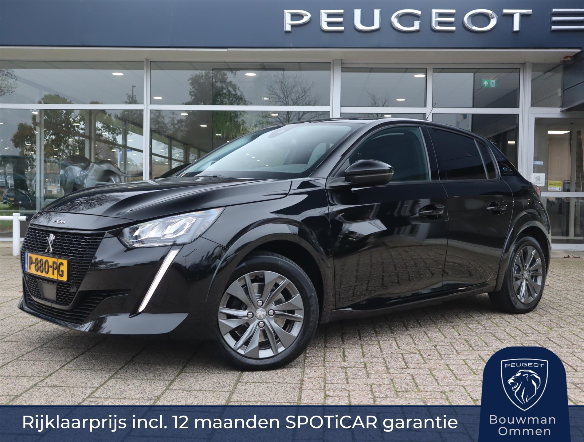 PEUGEOT e-208 Allure Pack EV 50kWh 136pk, Rijklaarprijs, Navigatie Camera Adaptieve cruise control 3-Fase