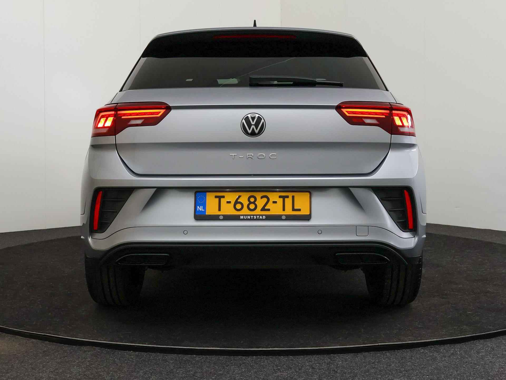Volkswagen T-Roc 1.5 TSI 150PK DSG R-Line Business | Black Style | Navi | Camera | Stoelverwarming | Apple CarPlay| 19" LM | Virtual Display | - 9/49