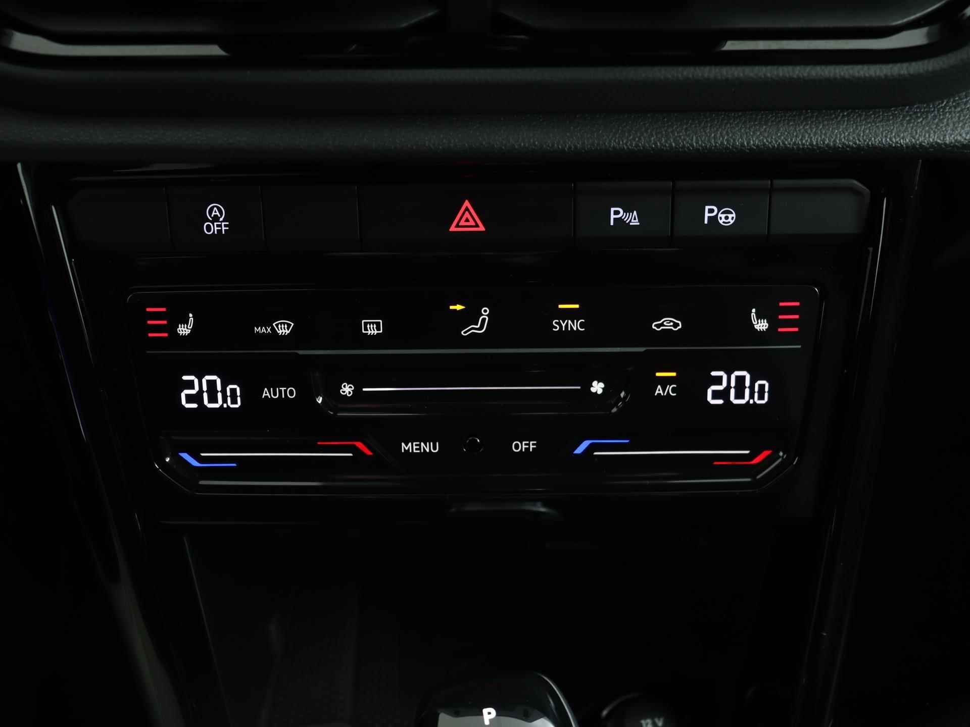 Volkswagen T-Roc 1.5 TSI 150PK DSG R-Line Business | Black Style | Navi | Camera | Stoelverwarming | Apple CarPlay| 19" LM | Virtual Display | - 44/49