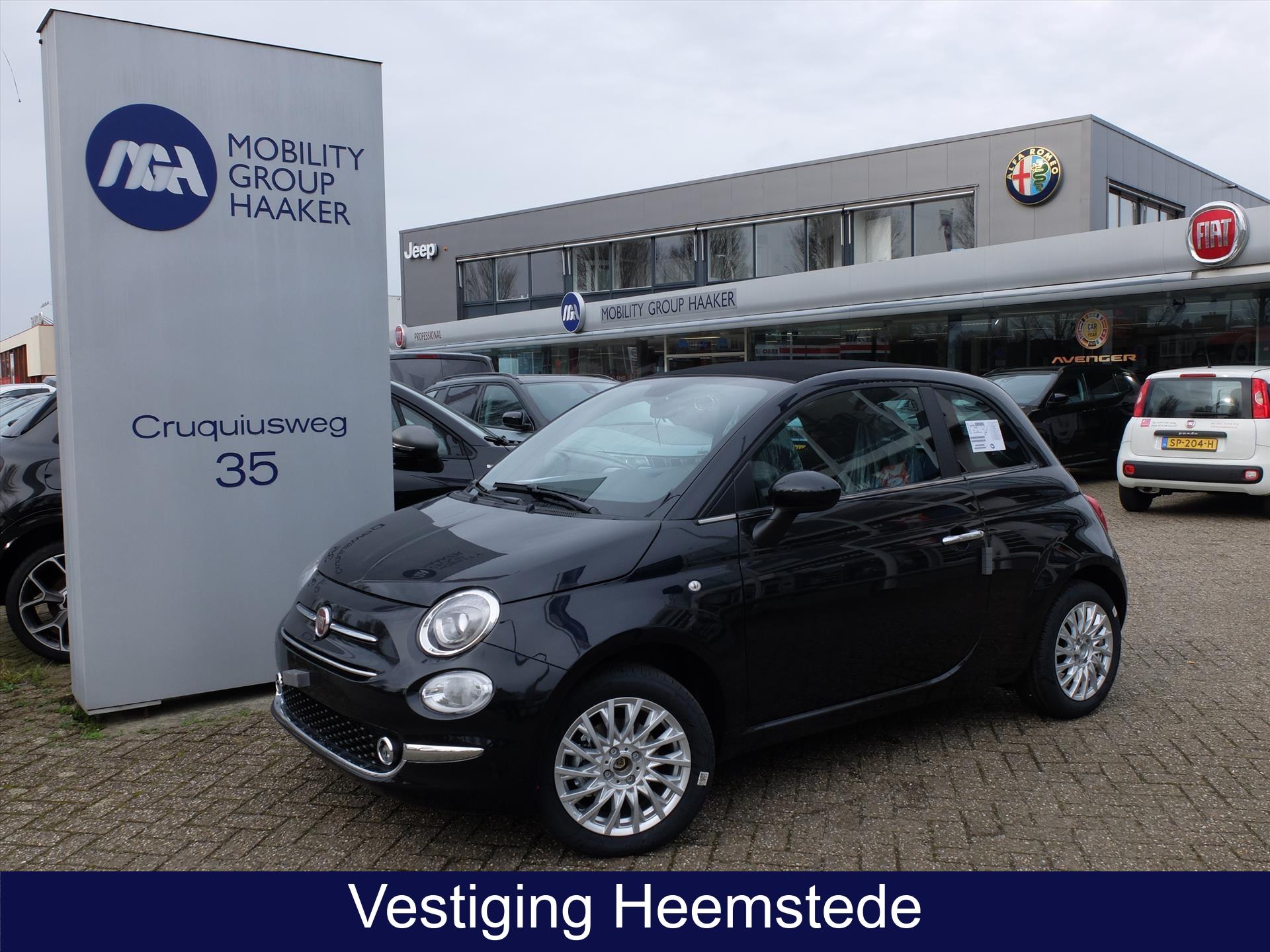 Fiat 500C 1.0 Hybride Dolcevita Cabrio Direct Leverbaar