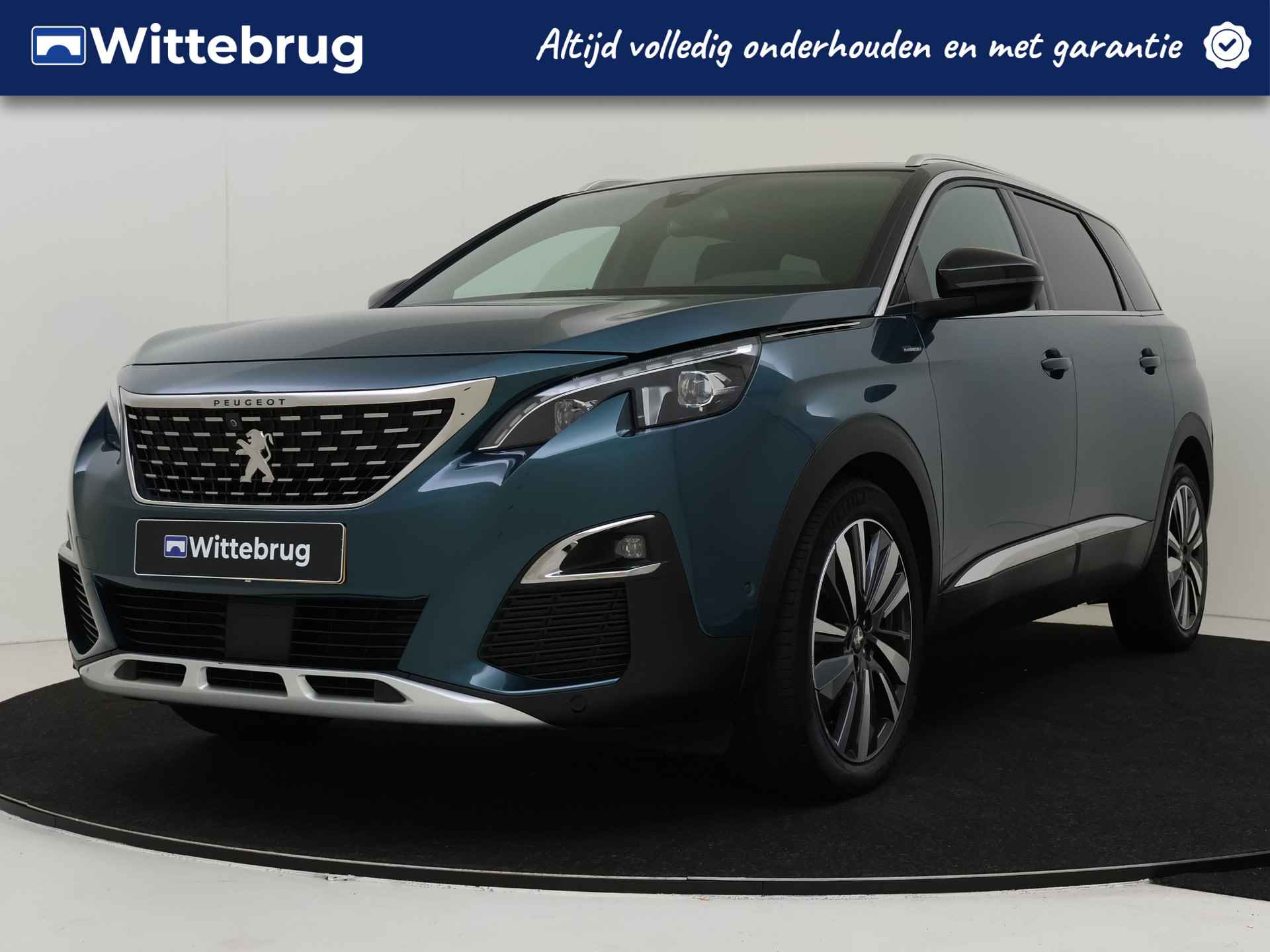 Peugeot 5008 1.2 PureTech Blue Lease GT-Line | Panorama dak | 7 zitplaatsen | Navigatie - 1/36