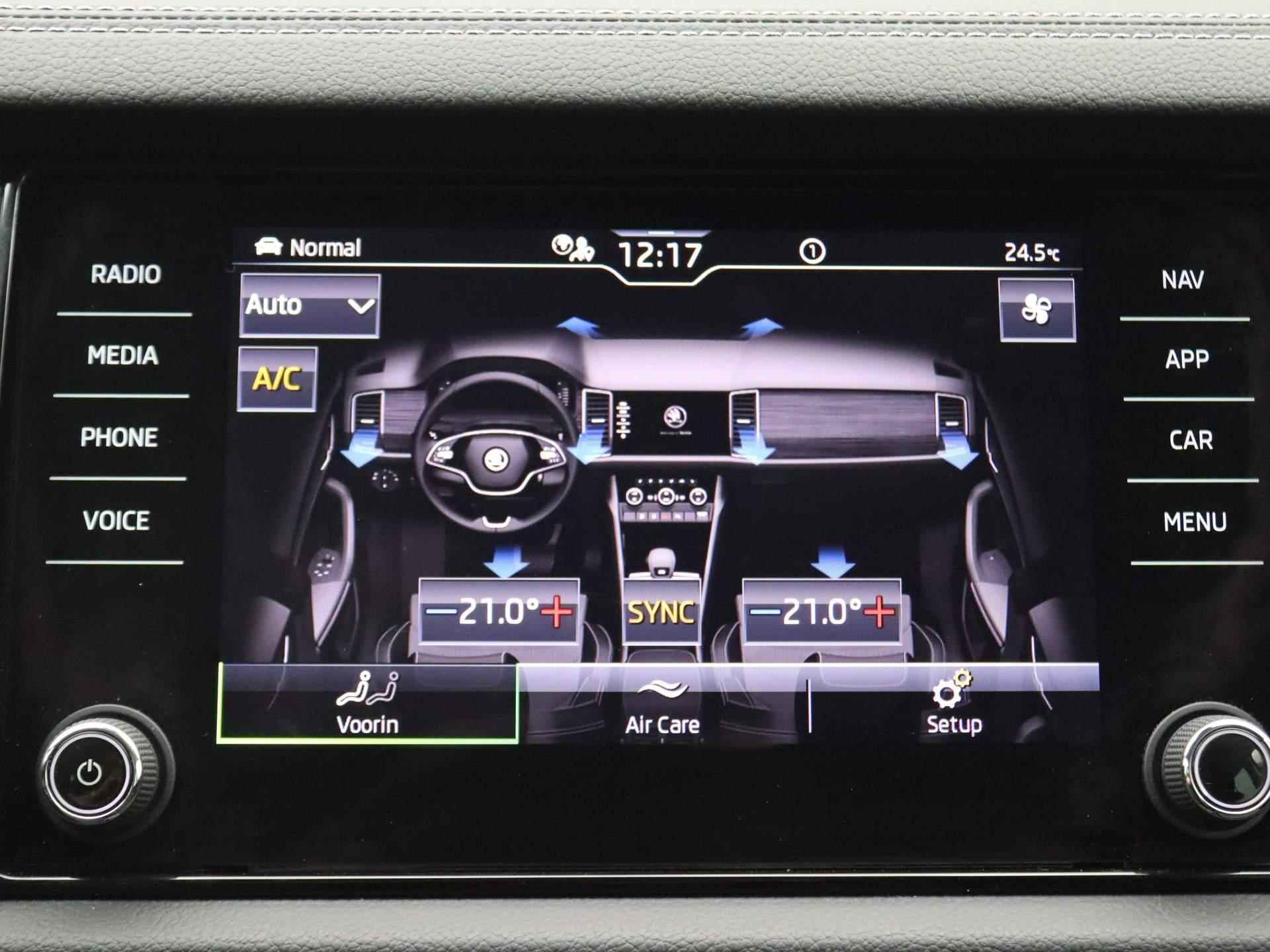 Skoda Kodiaq 1.5 TSI Business Edition 150PK DSG Virtual Cockpit, Matrix LED Verlichting, App Connect, Achteruitrijcamera, Adaptieve Cruise Controle, 17" Lichtmetalen Velgen - 32/43