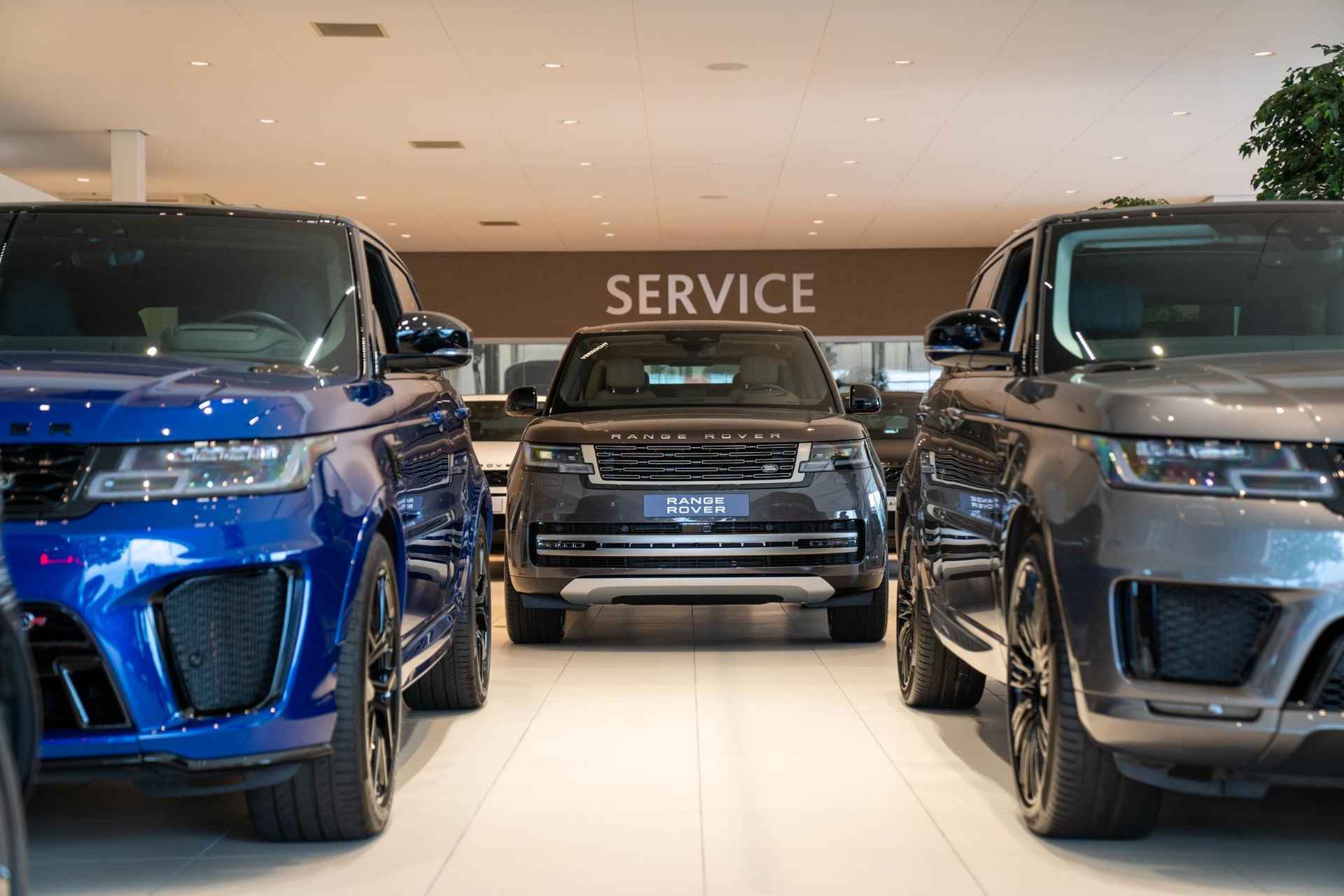 Land Rover Range Rover Sport 5.0 V8 Super Charger SVR | 575 PK | Head Up | Carbon | Adaptieve Cruise | 22 Inch | Sportuitlaat | - 56/59