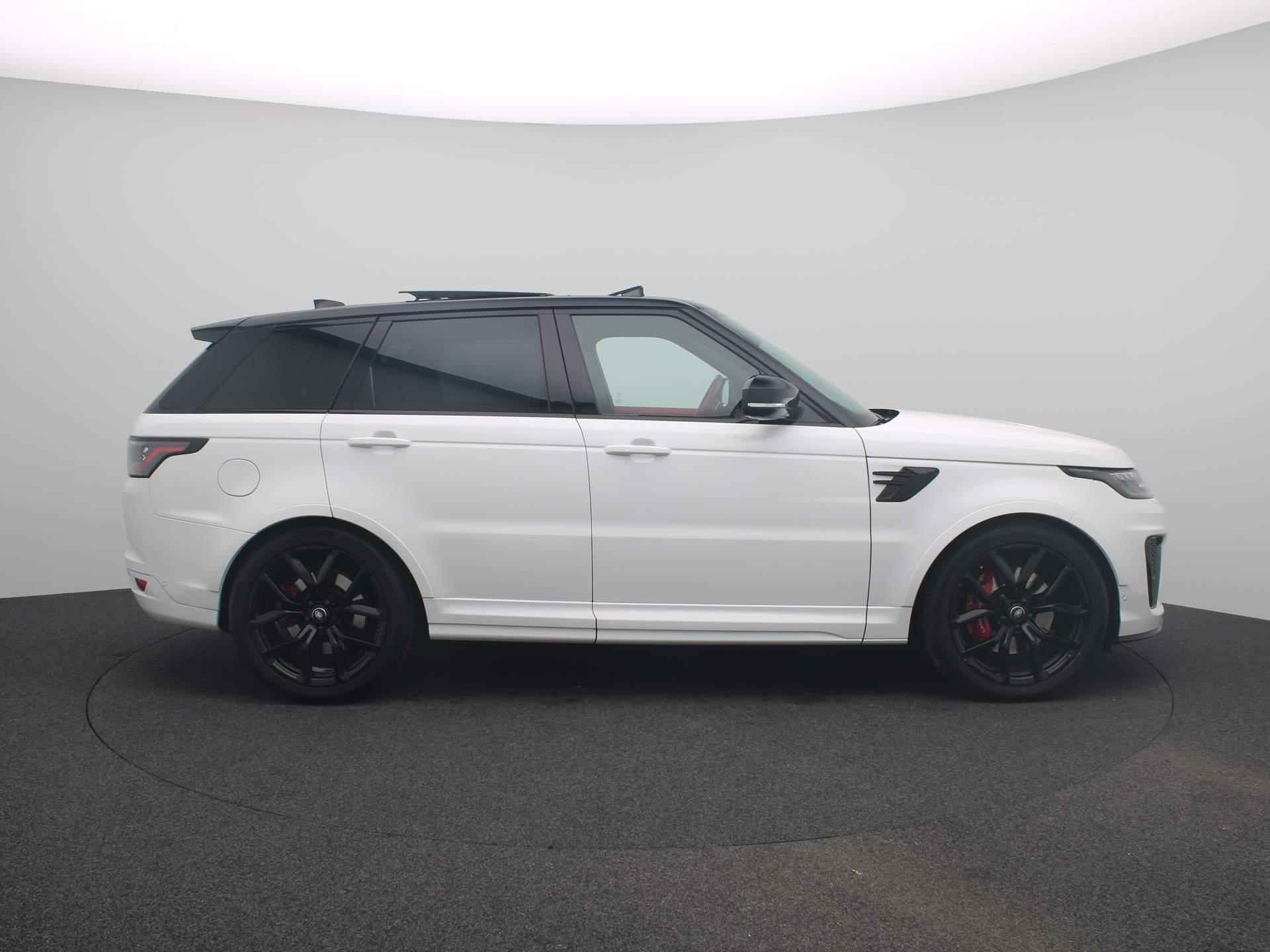 Land Rover Range Rover Sport 5.0 V8 Super Charger SVR | 575 PK | Head Up | Carbon | Adaptieve Cruise | 22 Inch | Sportuitlaat | - 8/59