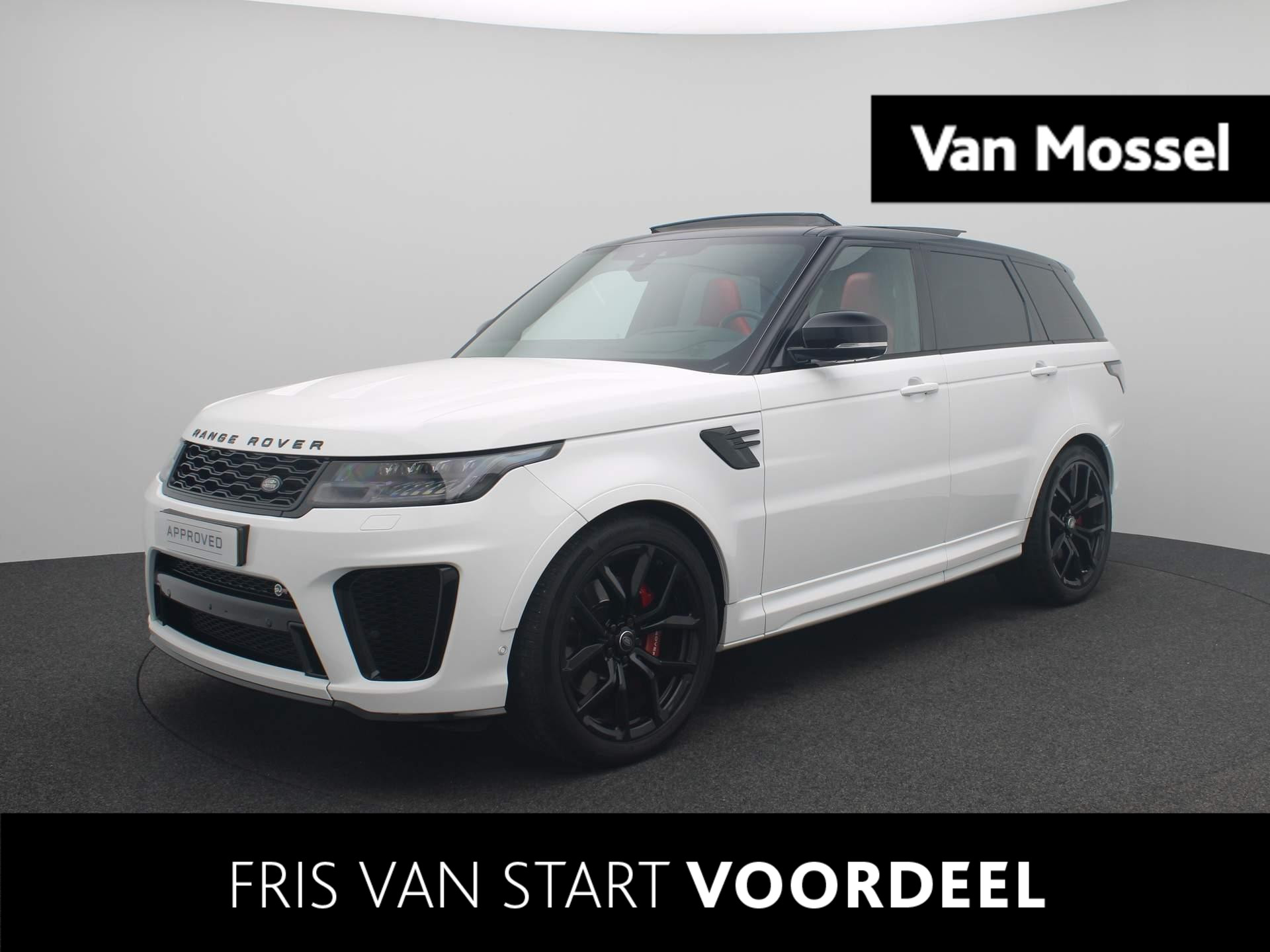 Land Rover Range Rover Sport 5.0 V8 Super Charger SVR | 575 PK | Head Up | Carbon | Adaptieve Cruise | 22 Inch | Sportuitlaat |