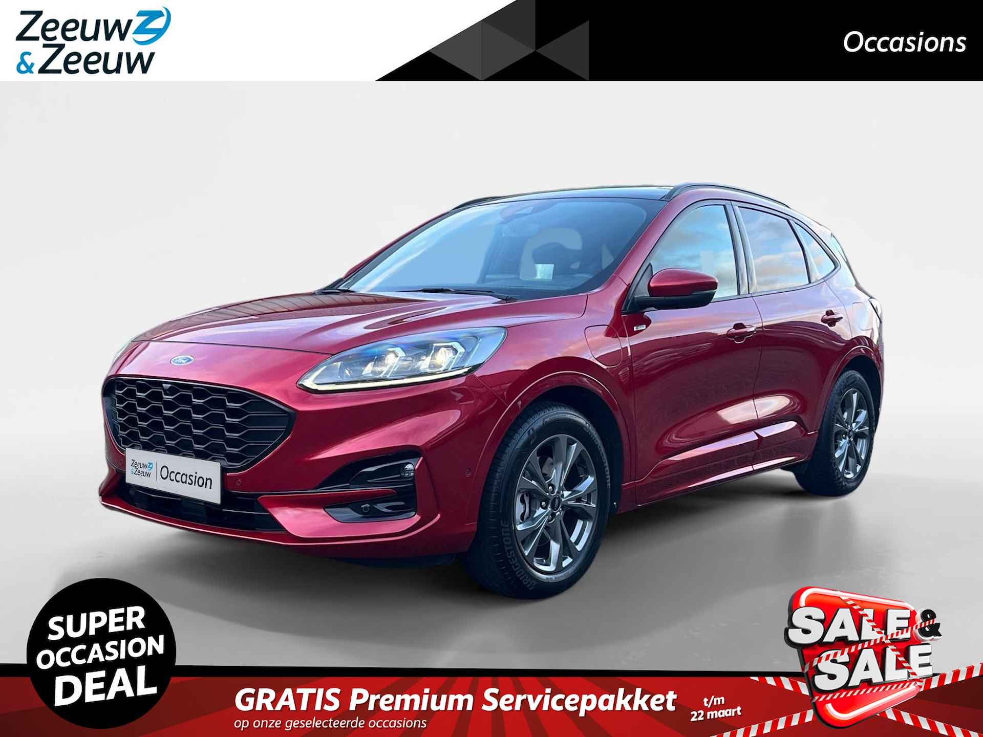 Ford Kuga 2.5 PHEV ST-Line X | Dealer onderhouden | Automaat | Navigatie | Apple carplay & Android auto | Parkeersensoren V+A | achteruitrijcamera | Panorama dak | Trekhaak | Head up display |