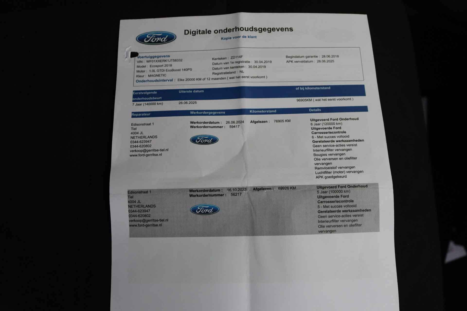 Ford EcoSport 140PK EcoB. ST-Line Navigatie/Trekhaak/Winter-Pack/Cruise-Control - 27/30