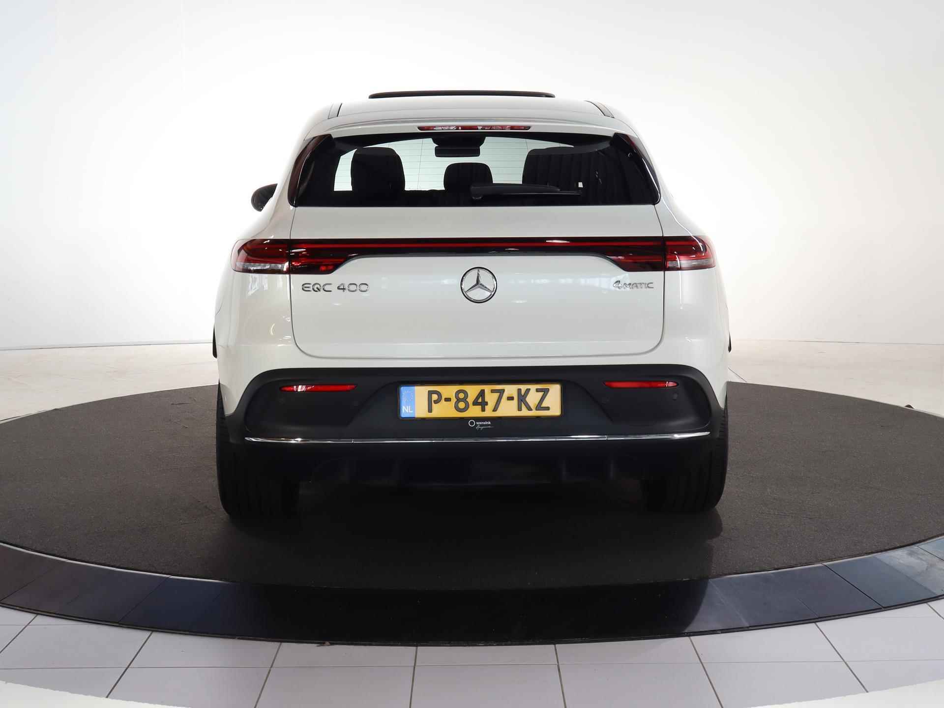 Mercedes-Benz EQC 400 4MATIC Premium AMG 80 kWh | Schuifdak | Rij-assistentiepakket | Trekhaak | Alarm 3 | 360 camera | Elektr. achterklep | Multibeam Led | - 5/26