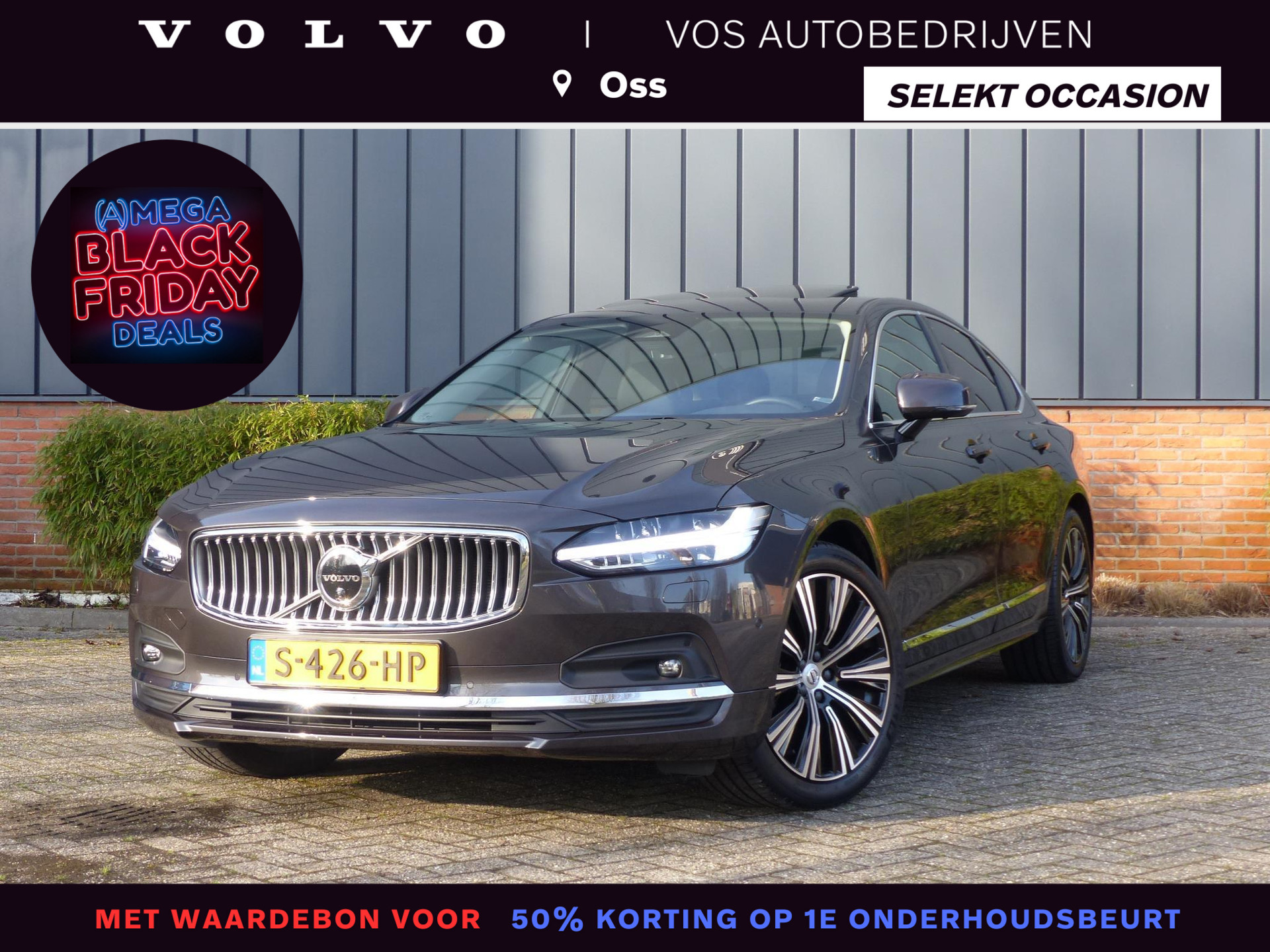 Volvo S90 B5 Ultimate Bright |Luchtvering| Bowers & Wilkins| Nappa Leder|