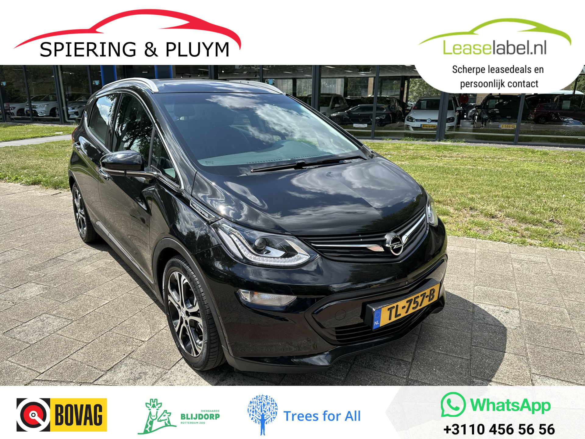 Opel Ampera-E Business executive 60 kWh | vol leder | 360 camera stuur/stoelverwarming! bij viaBOVAG.nl