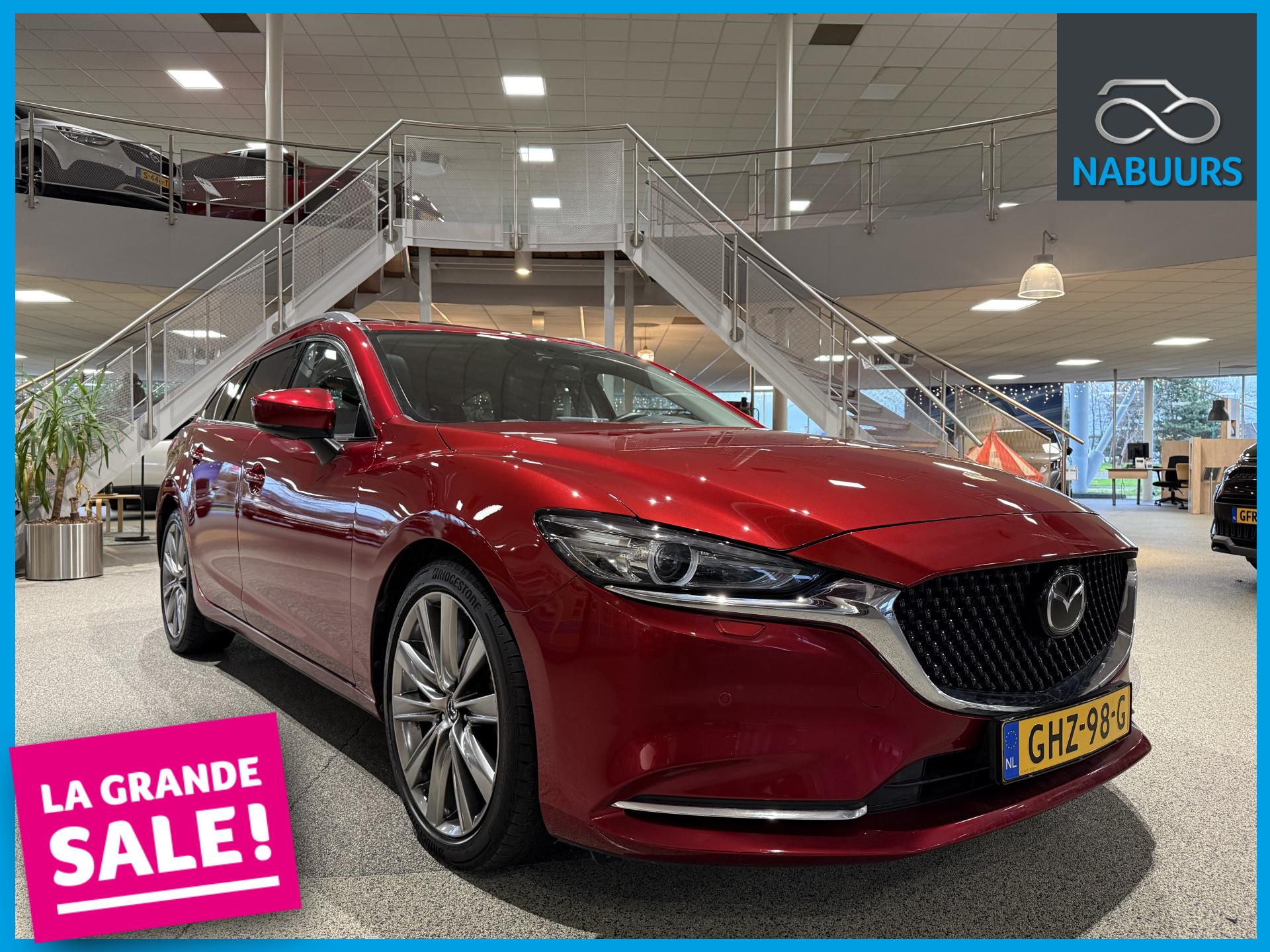 Mazda 6 Sportbreak 2.0 165pk Signature, Trekhaak, Vol opties!