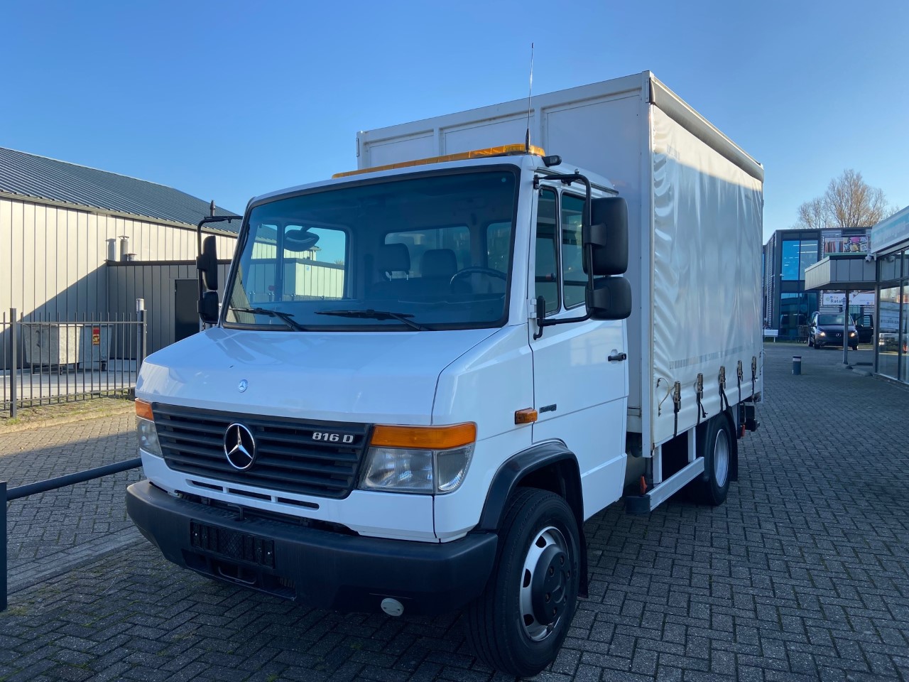 Mercedes-Benz Vario 816 D Euro 5 | Dibo hot water installation | 350 Bar | Kubota | Karhof bak