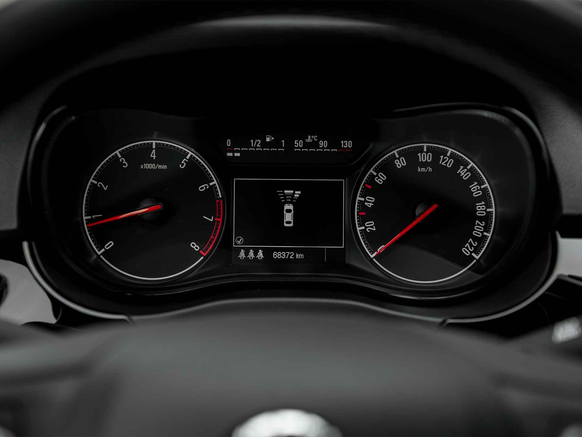 Opel Corsa 1.0 Turbo OPC Line 115pk | Black Edition | Apple Carplay & Android Auto | Bluetooth | DAB | 17" Lichtemetaal | Park Assist + Camera achter | Dodehoek sens. | Sportonderstel | Sportstoelen - 10/49