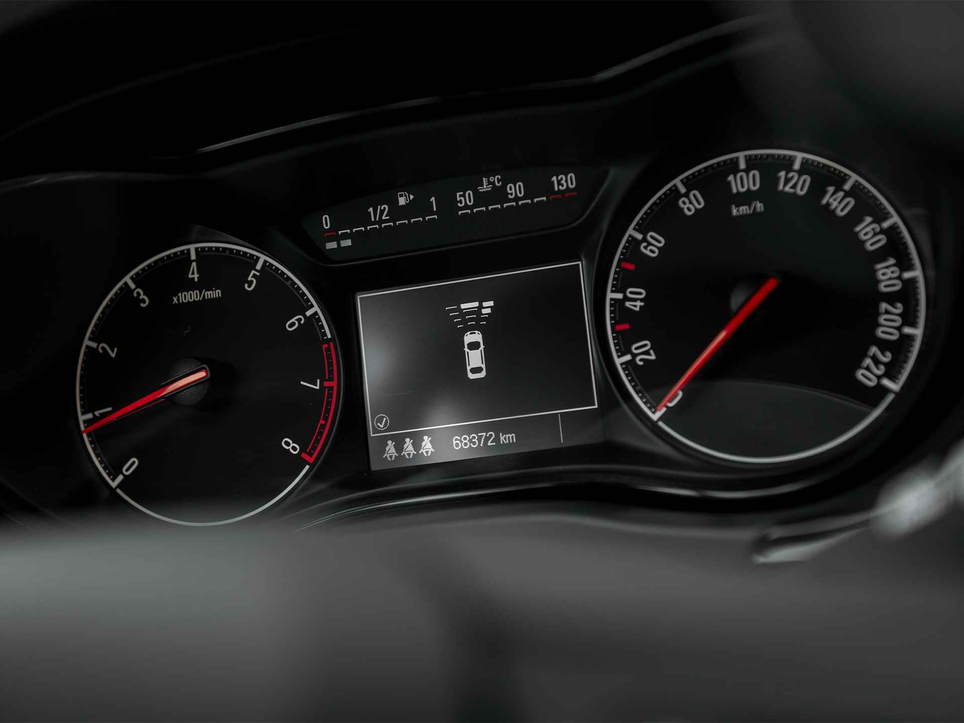 Opel Corsa 1.0 Turbo OPC Line 115pk | Black Edition | Apple Carplay & Android Auto | Bluetooth | DAB | 17" Lichtemetaal | Park Assist + Camera achter | Dodehoek sens. | Sportonderstel | Sportstoelen - 37/49