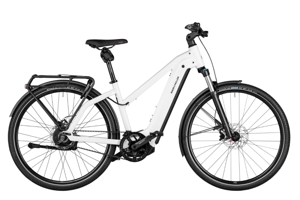 Riese & Müller Charger4 Mixte GT vario 750Wh Mixed ceramic white 53cm 2023 bij viaBOVAG.nl