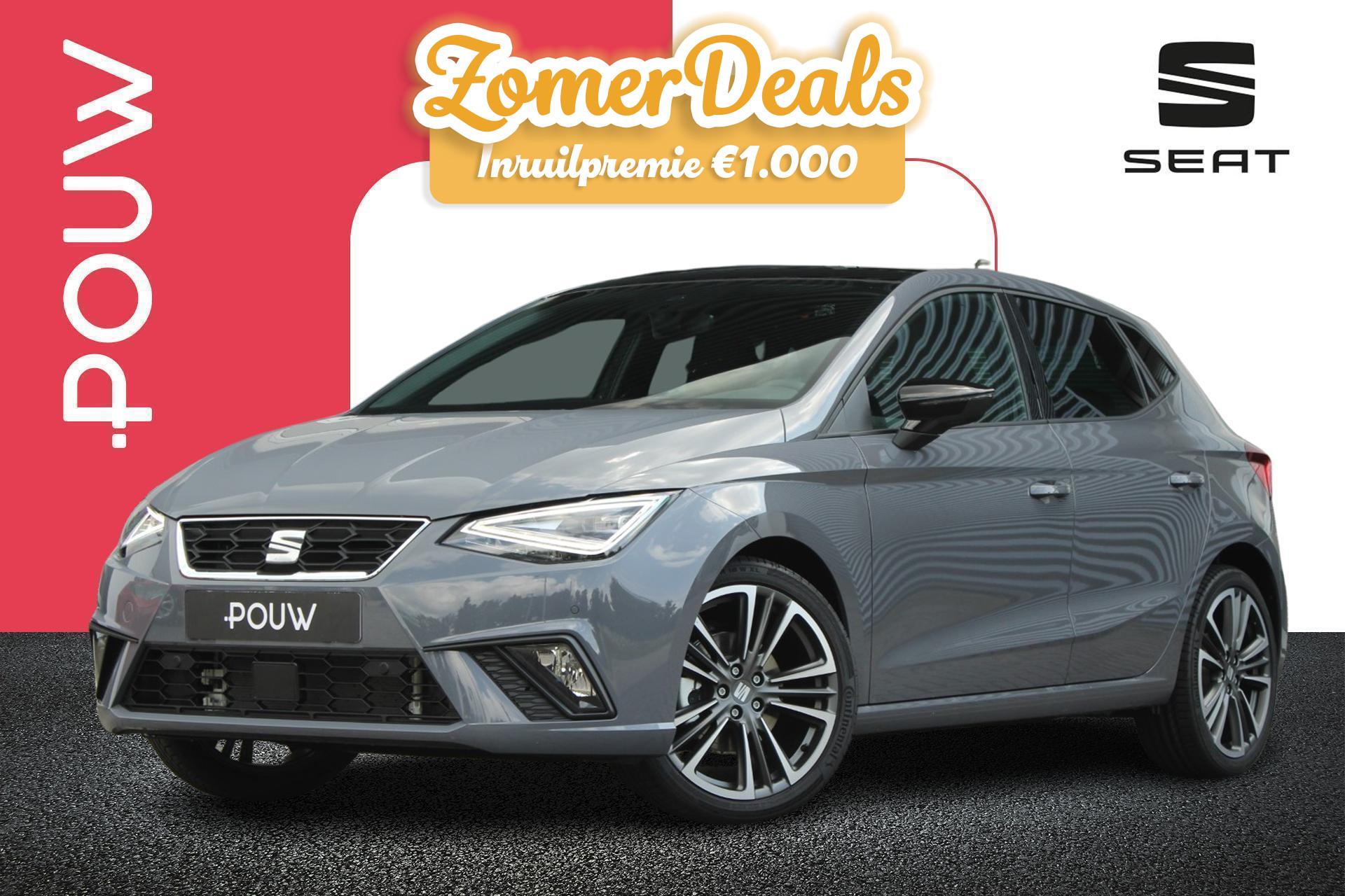 SEAT Ibiza 1.0 EcoTSI FR Anniversary | Panoramadak | Cruise Control