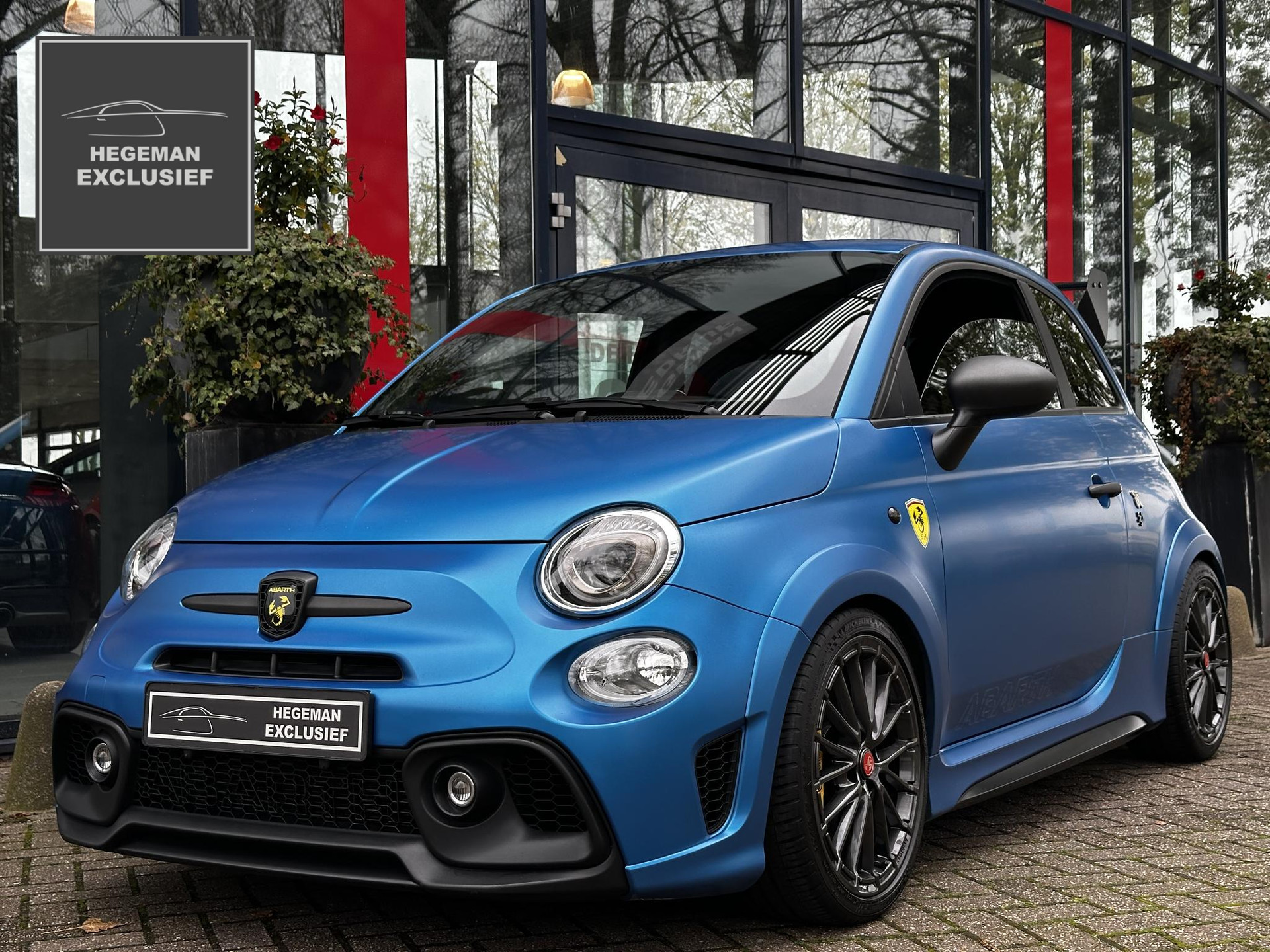 Abarth 595 1.4 T-Jet Abarth Competizione | SABELT | BC-RACING Schroefset | BLU RALLY | DAB | Navi | ECC