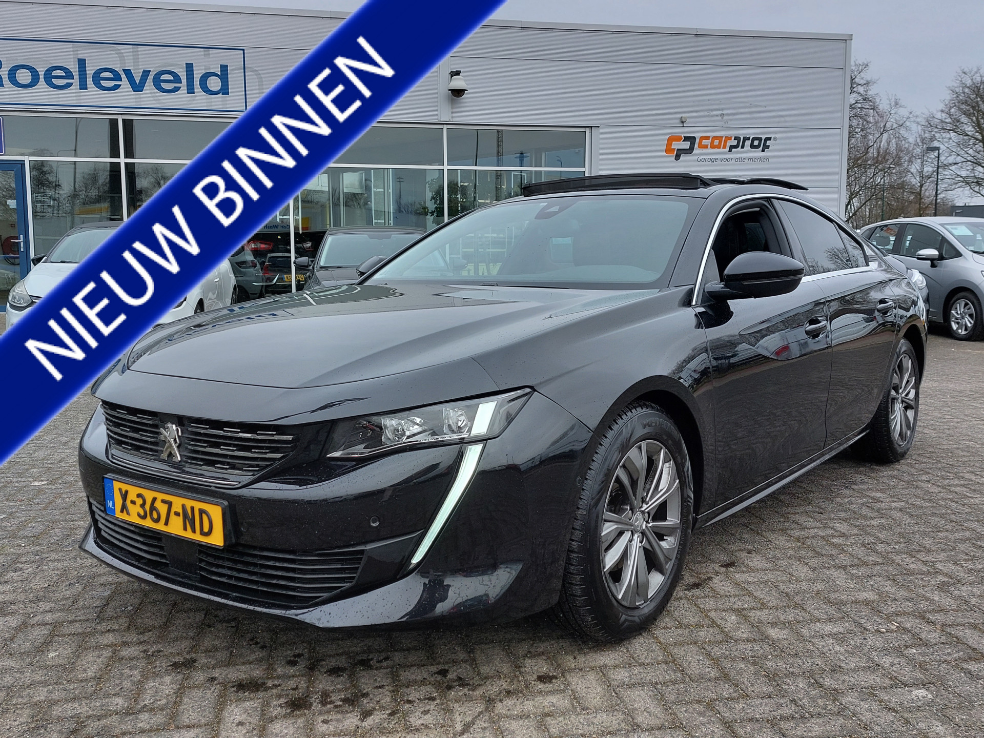 Peugeot 508 1.6 PureTech 181pk Automaat Allure | Navi | Apple Carplay+Android Auto | Clima | Adap.Cruise | Leder+Verwarmd | Panorama Schuifdak | Keyless Entry | Led Koplampen | Dodehoek+Rijstrooksensor