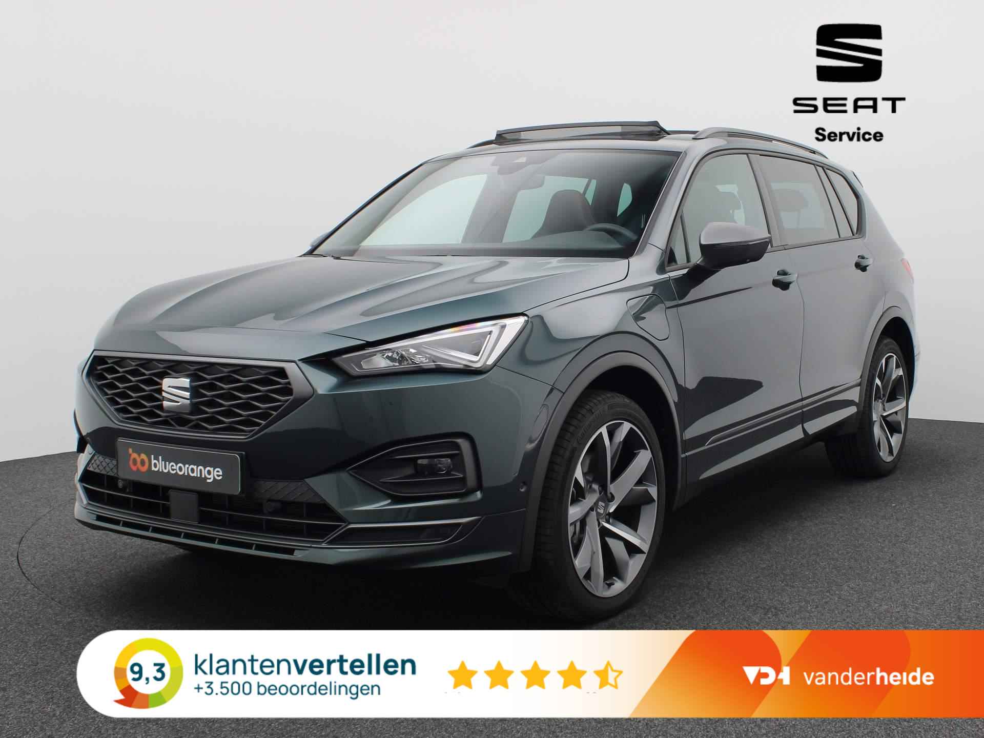 SEAT Tarraco 1.4 TSI e-Hybrid PHEV FR 245PK DSG Panoramdak, standkachel, achteruitrijcamera, winterpakket Plus, keyless, side assist, virtual pedal, 20'' lichtmetaal - 1/54