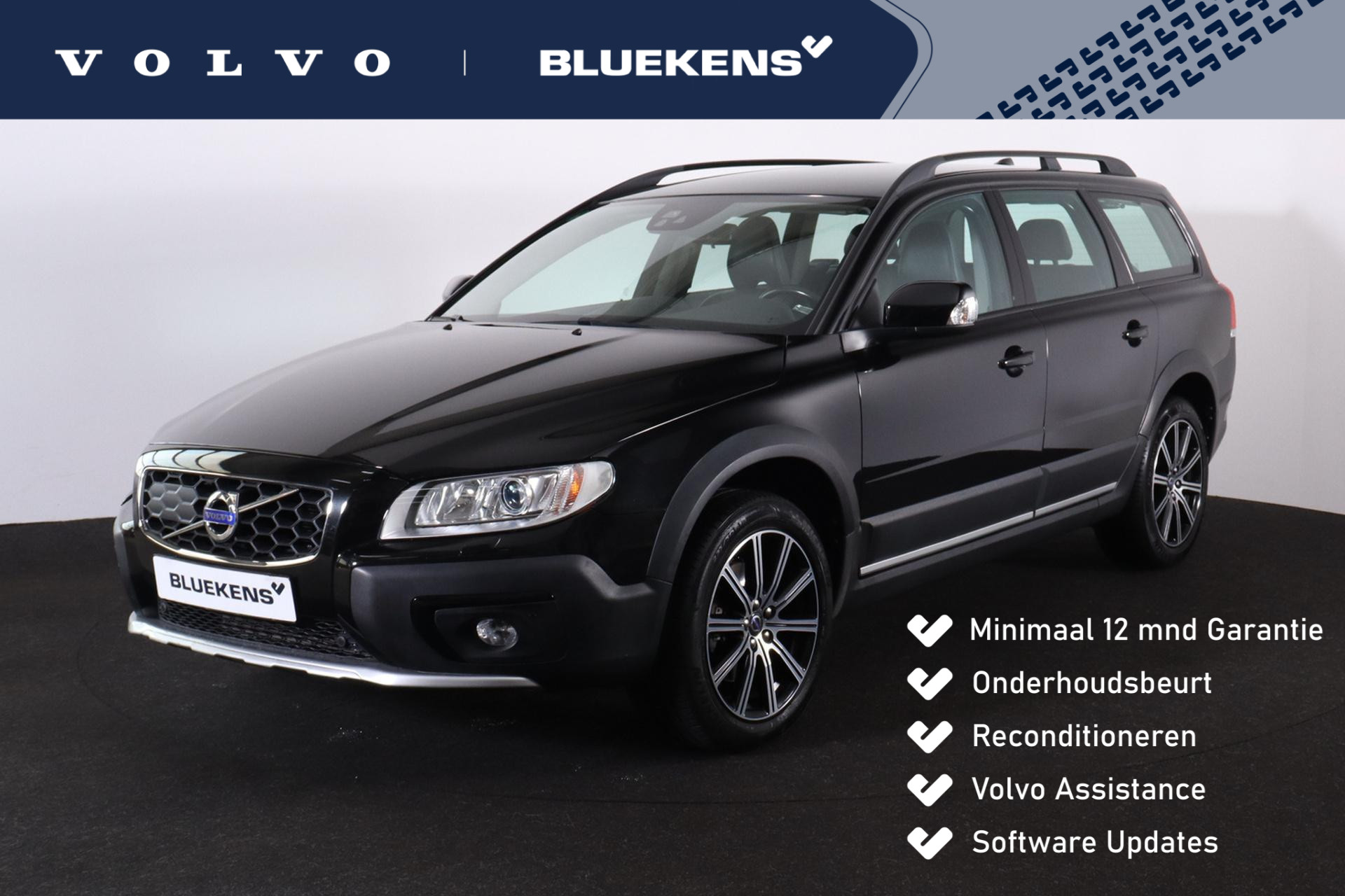 Volvo XC70 D4 FWD PolarPlus - AUTOMAAT - Adaptieve cruise control - Parkeercamera achter - Verwarmde voorstoelen & achterbank - Parkeersensoren voor & achter - Elektr. bedienb. bestuurdersstoel met geheugen - Volvo On Call - Lederen bekleding - 18' LMV