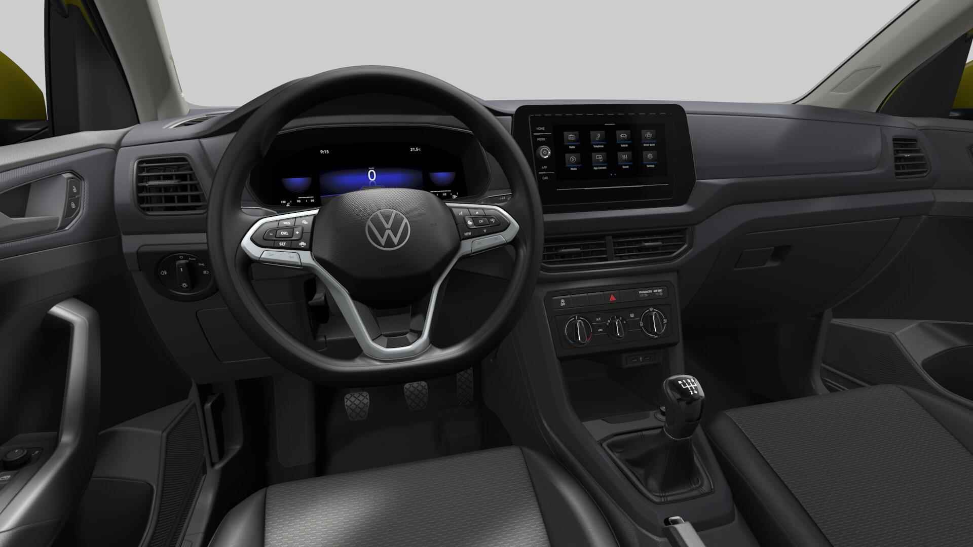 Volkswagen T-Cross 1.0 TSI 70 kW 95 pk 5 versn. Hand · Apple Carplay · Parkeersensoren · Airco - 7/8
