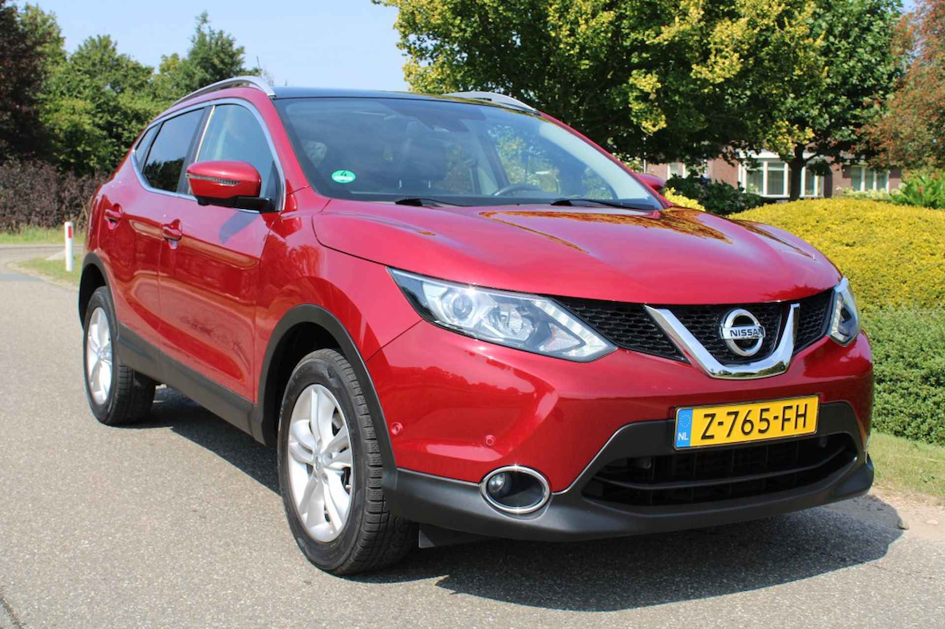 NISSAN Qashqai 1.6 163pk Tekna ECC/Cruise/Leer/Navi/Camera/Panodak/DAB - 36/38