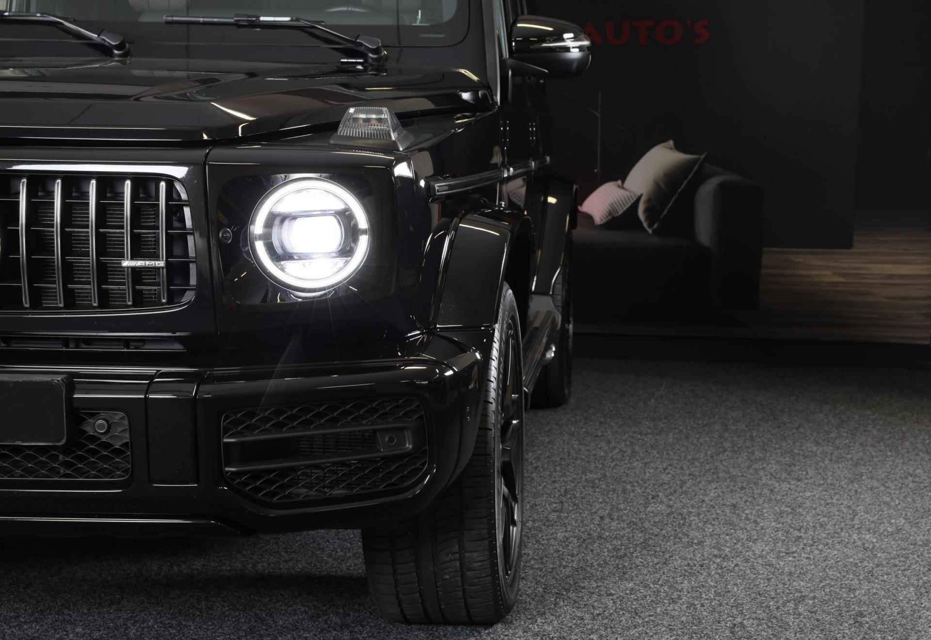 Mercedes-Benz G-klasse 63 AMG / BTW / Acc / Open Dak / Burmester / Carbon / Koeling / Leder / 360 Camera / Memory / Sfeer / 22 Inc - 59/63