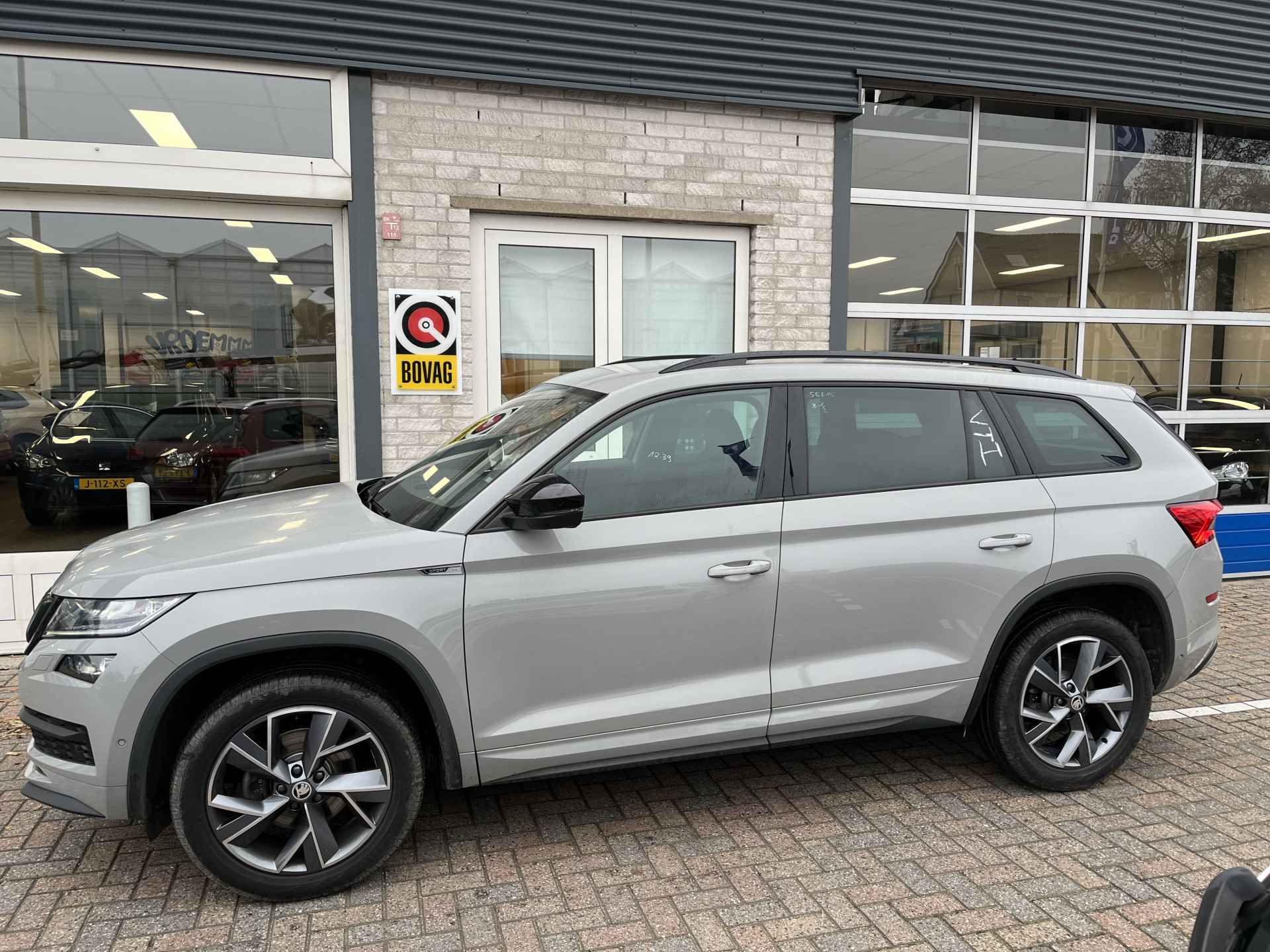 Škoda Kodiaq 1.5 TSI Sportline Business / AUTOMAAT/ CANTON AUDIO/ 360 CAMERA/ PARK. SENSOREN/ LED/ DODE HOEK/ MEMORY SEATS/ KEYLESS/ STOELVERWARM. V&A/ VIRTUAL COCKPIT/ ADAPT. CRUISE/ APP CONNECT/ NAVI/ CLIMA/ DAB - 3/33