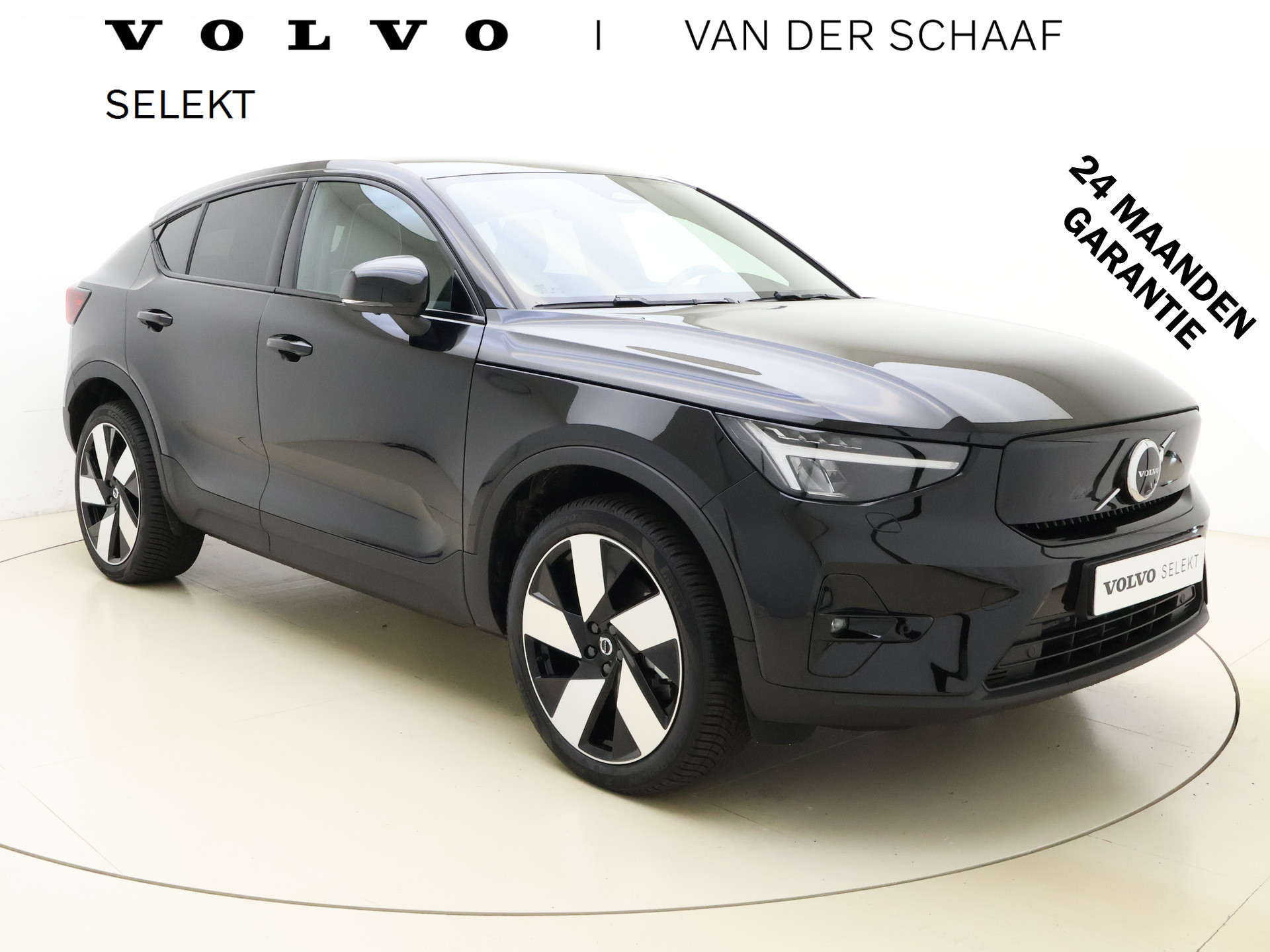 Volvo C40 Extended Range Ultimate 82 kWh / H&K Audio / Elektrische stoelen / Glazen dak / Woolblend / Keyless / 360 Camera / BLIS / Adapt. Cruise /