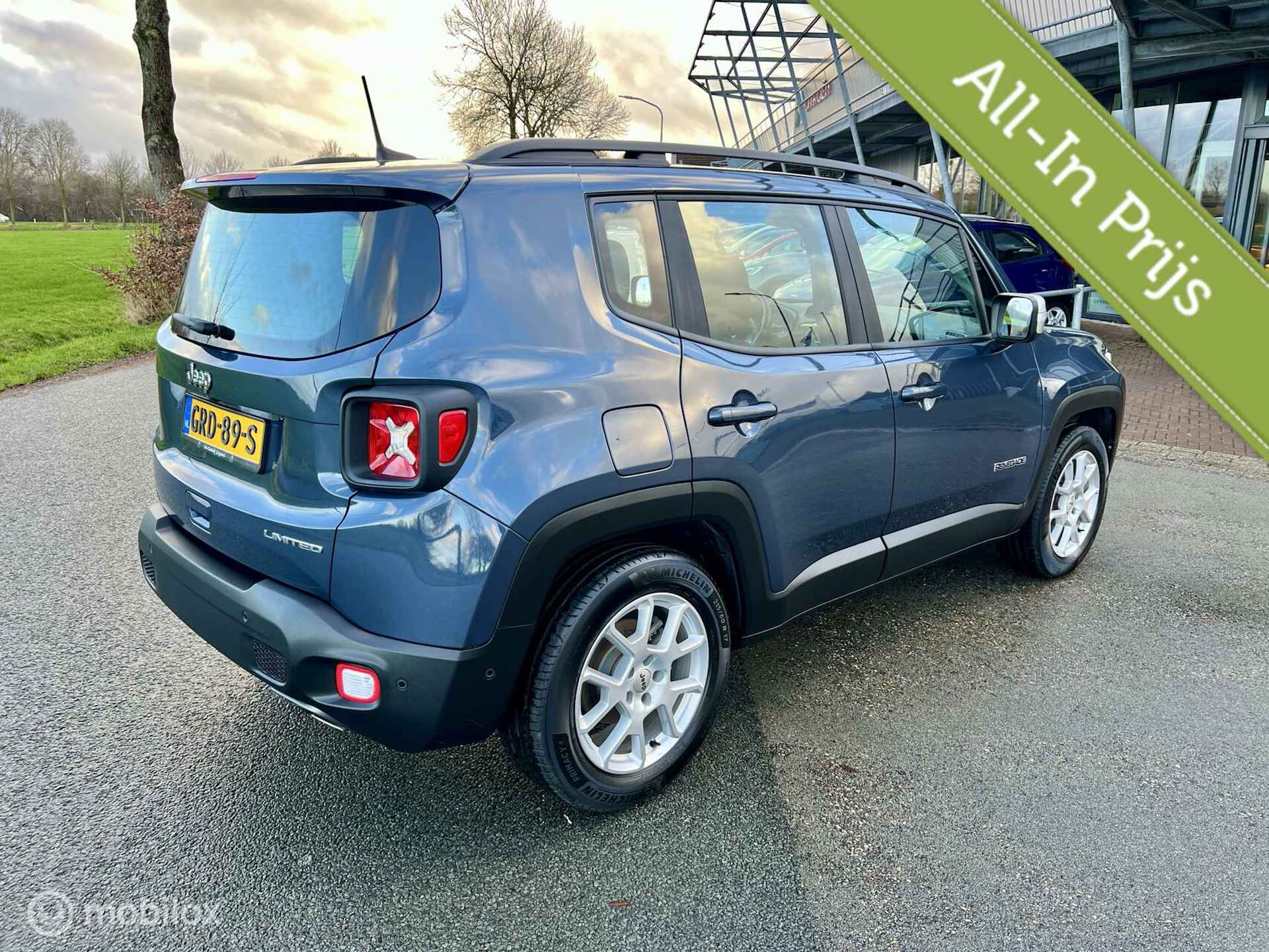 Jeep Renegade 120pk T Limited luxe STAAT RIJKLAAR - 4/53