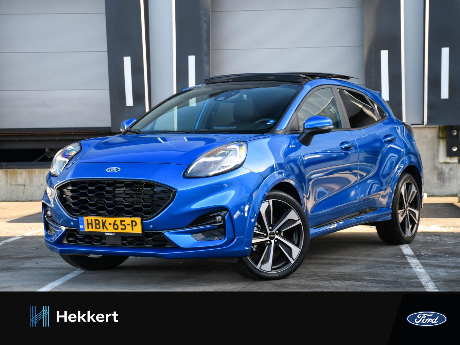 Ford Puma ST-Line X 1.0 EcoBoost Hybrid 125pk Automaat SCHUIF-DAK | 19''LM | WINTER PACK | PDC + CAM. | CRUISE.C | B&O | DAB