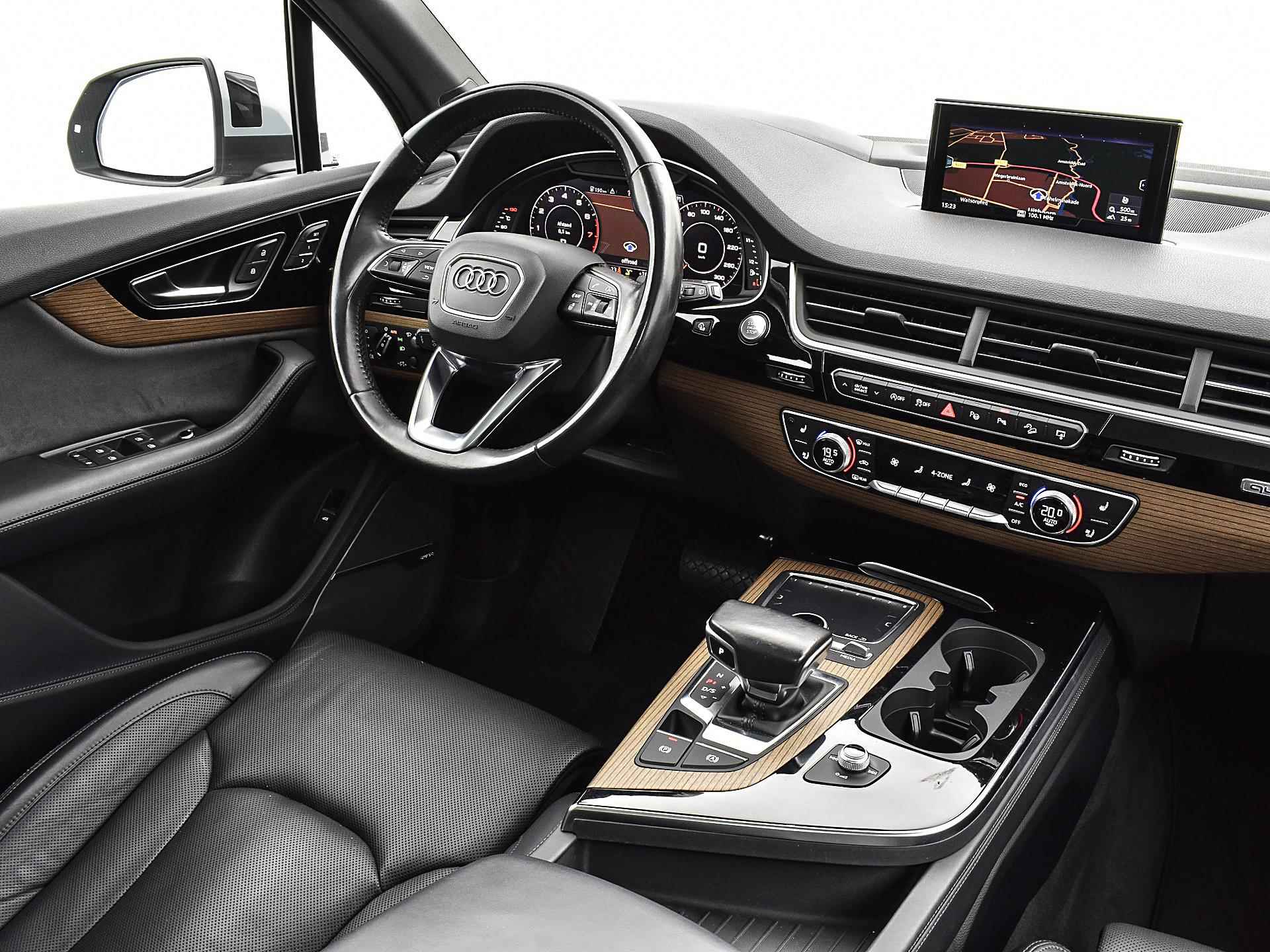 Audi Q7 3.0 TFSI Quattro 333 PK Pro Line S + 7p | Panorama dak | Stoelmassage, Verwarming en Ventilatie | ACC + Side Assist | Stuurverwarming | 12 Maanden BOVAG-Garantie | - 21/46