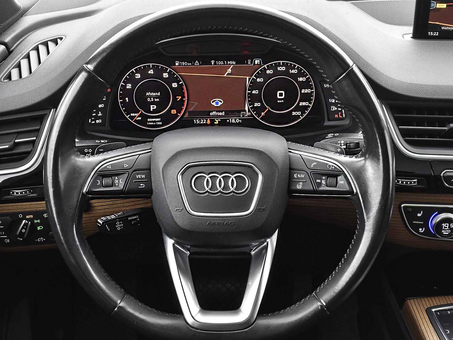 Audi Q7 3.0 TFSI Quattro 333 PK Pro Line S + 7p | Panorama dak | Stoelmassage, Verwarming en Ventilatie | ACC + Side Assist | Stuurverwarming | 12 Maanden BOVAG-Garantie | - 26/46