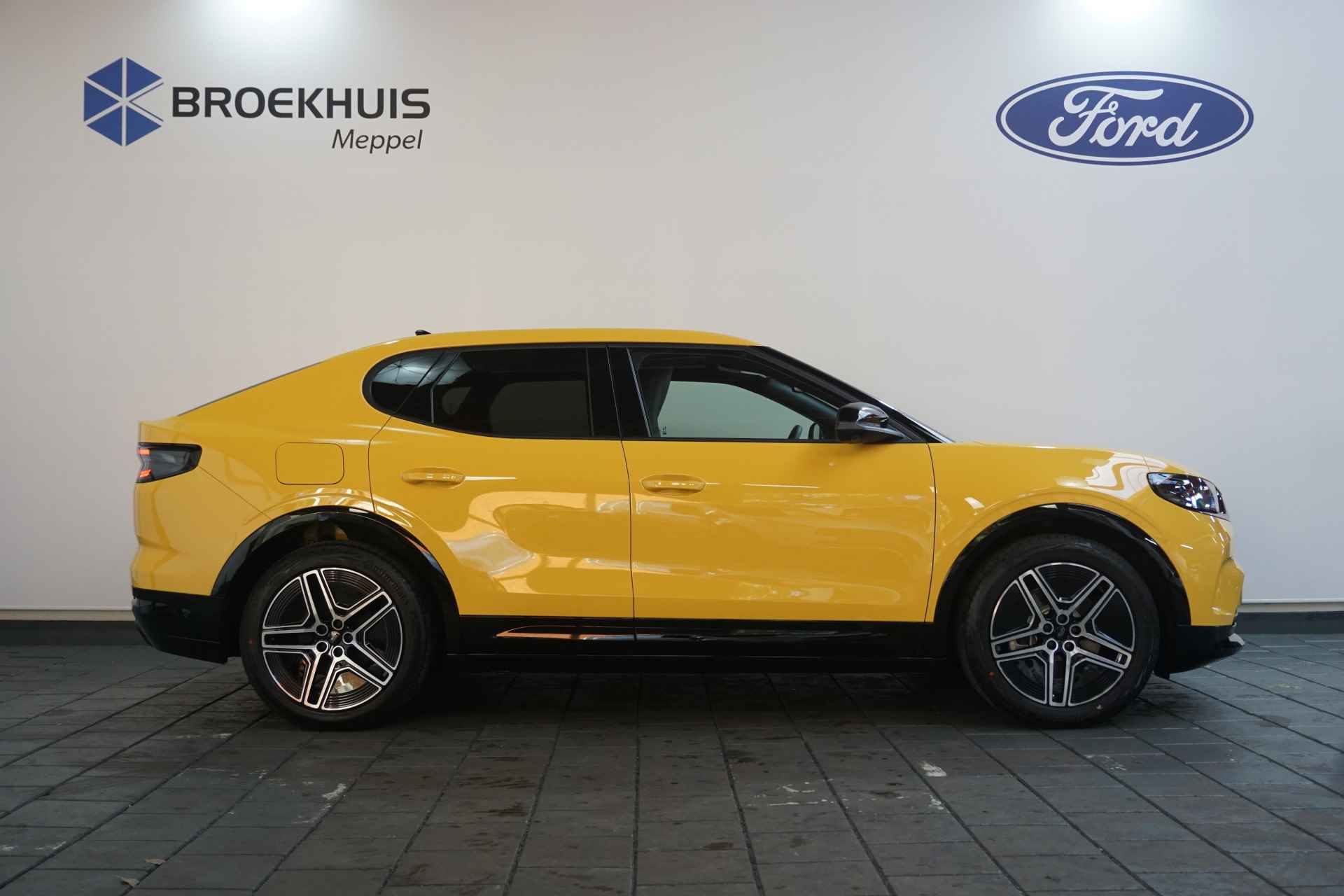 Ford Capri Premium Extended Range RWD 77 kWh | Vivid Yellow | 20" LMV | Driver assistance pack | Panoramadak | SNEL RIJDEN! - 6/45