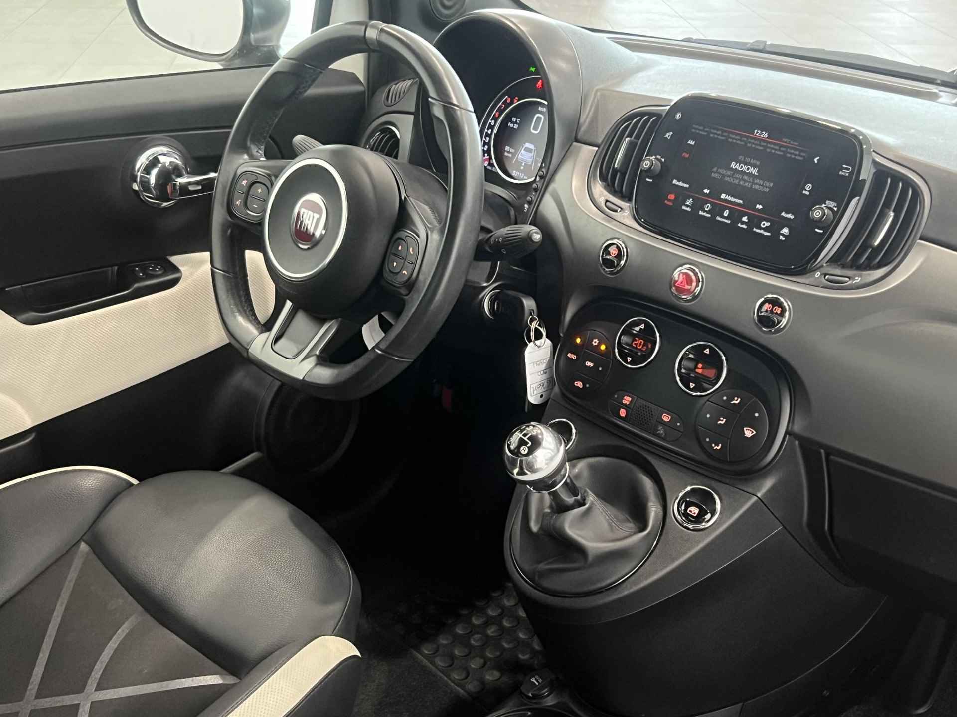 Fiat 500 1.2 69 S CRUISE CONTROL | CLIMATE CONTROL | APPLE CARPLAY / ANDROID AUTO | LICHT METAAL | LED-DAGRIJVERLICHTING | - 11/26
