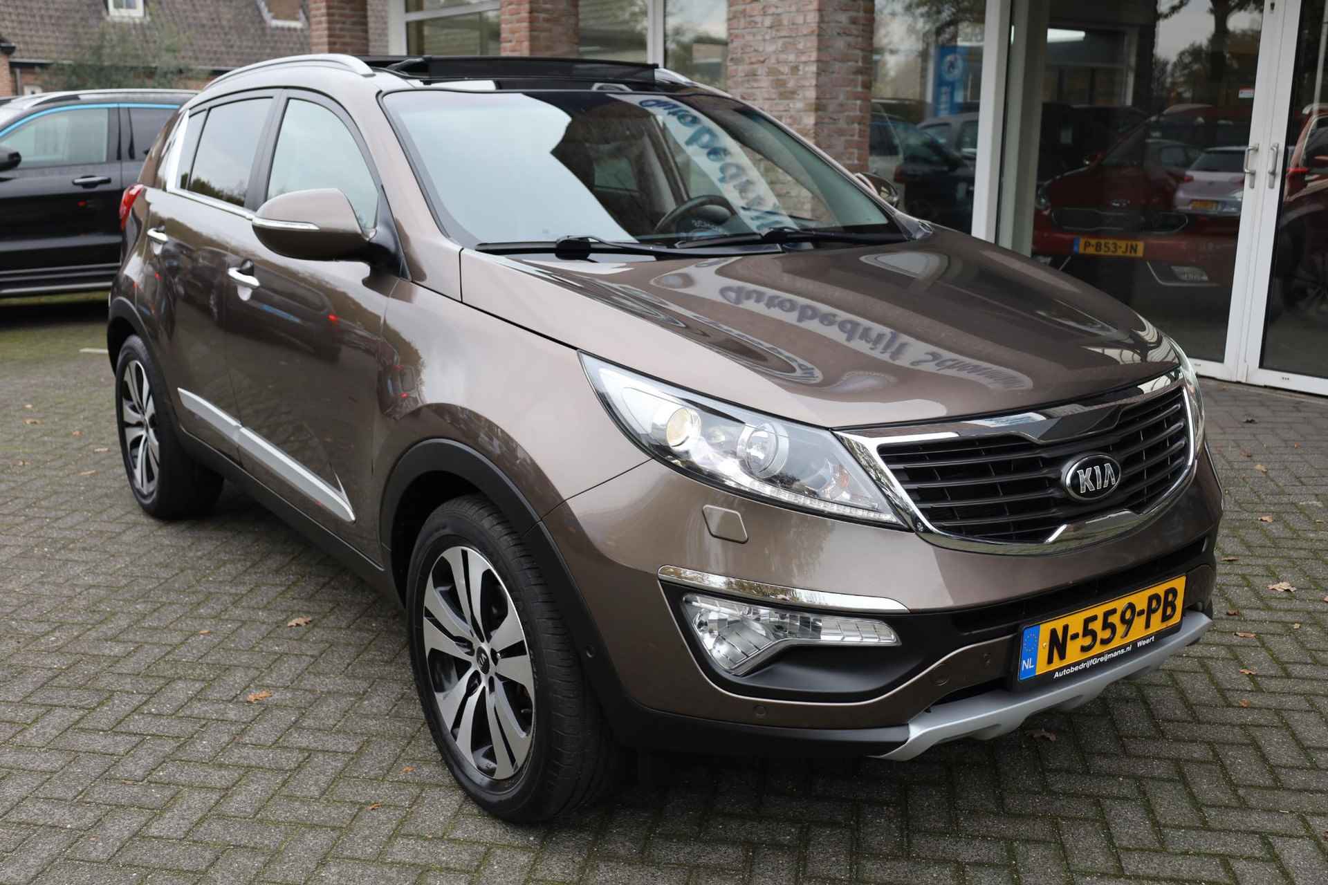 Kia Sportage 2.0 Super Pack LEER CAMERA PANO 4xSTOELVERWARMING 2xPDC CRUISE NAVI CLIMA 18"LMV KEYLESS - 5/50