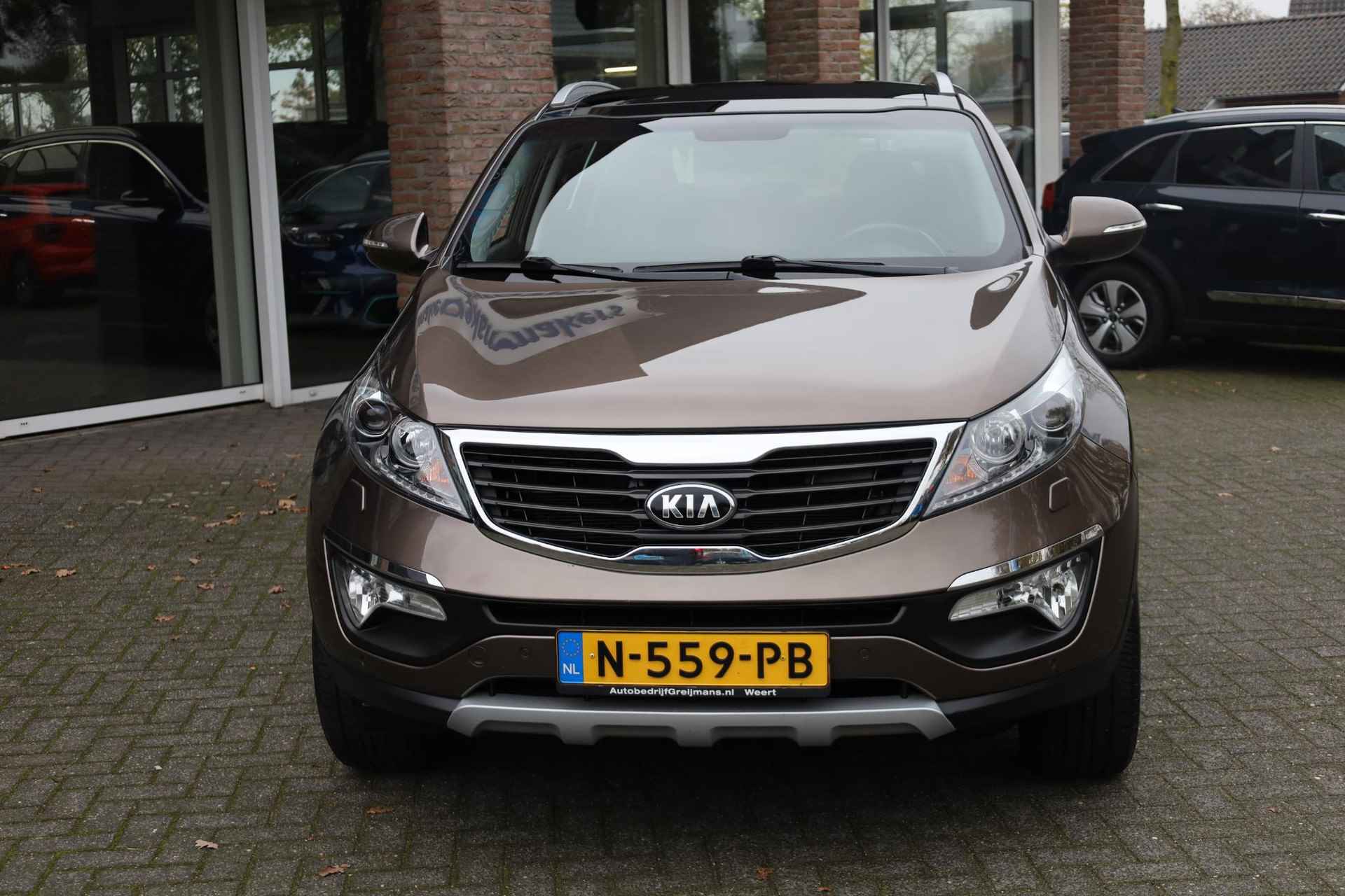 Kia Sportage 2.0 Super Pack LEER CAMERA PANO 4xSTOELVERWARMING 2xPDC CRUISE NAVI CLIMA 18"LMV KEYLESS - 48/50