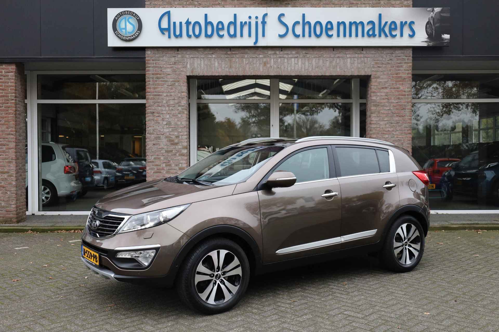 Kia Sportage 2.0 Super Pack LEER CAMERA PANO 4xSTOELVERWARMING 2xPDC CRUISE NAVI CLIMA 18"LMV KEYLESS - 50/50