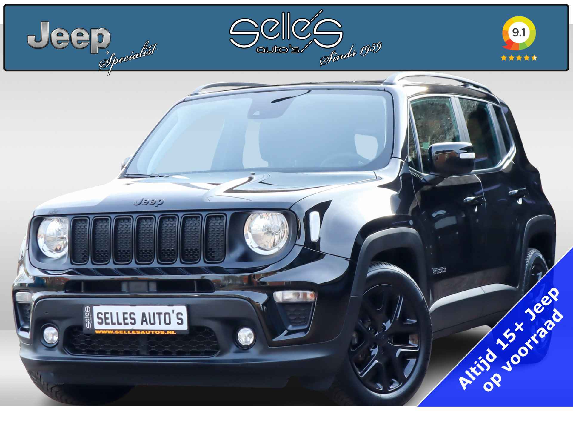 Jeep Renegade 1.0T Night Eagle | DAB Radio | Keyless | Apple carplay & Android Auto - 1/41